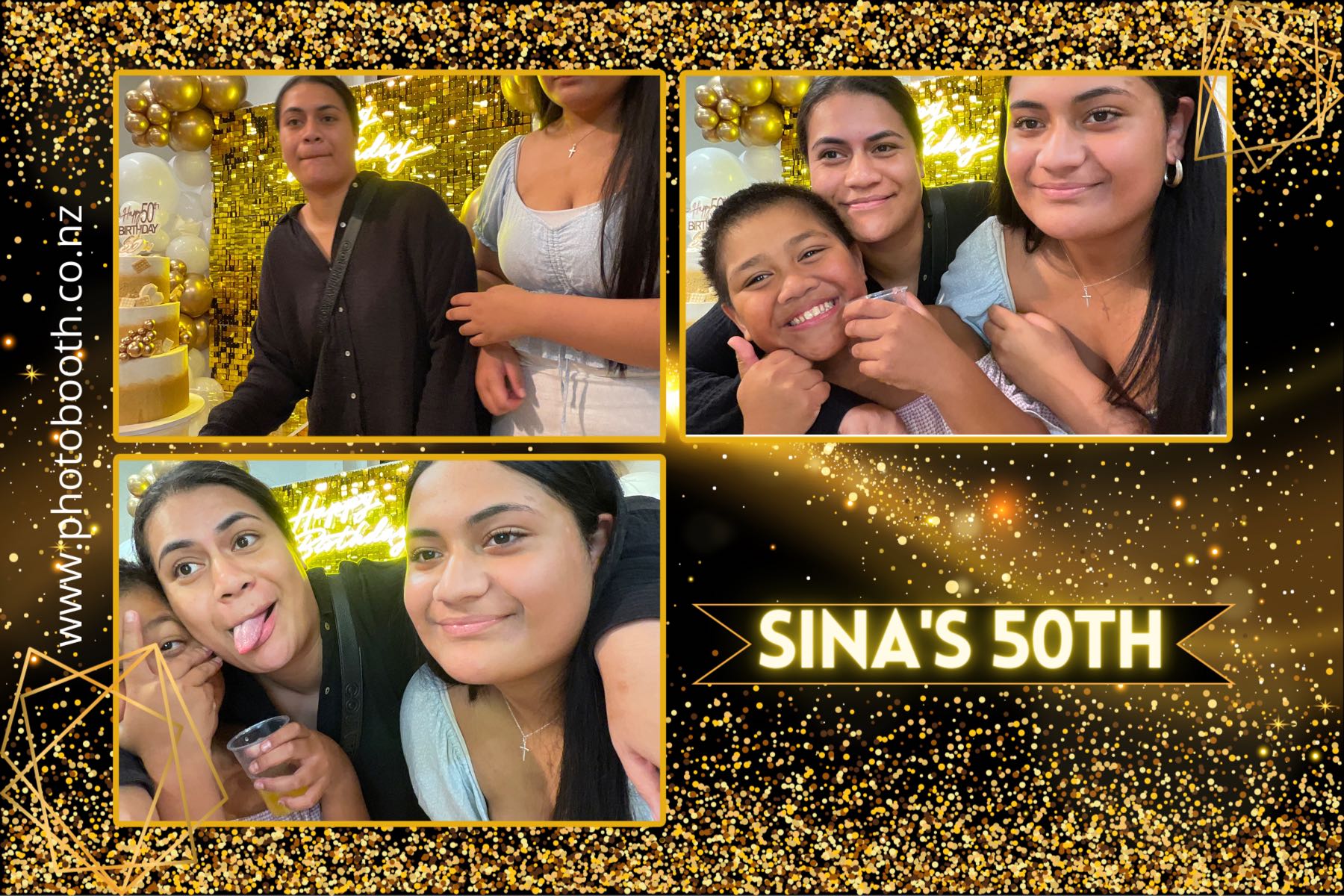 Sina's 50th | View more photos from the event at gallery.photobooth.co.nz/u/SelfieCentral/Sinas-50th