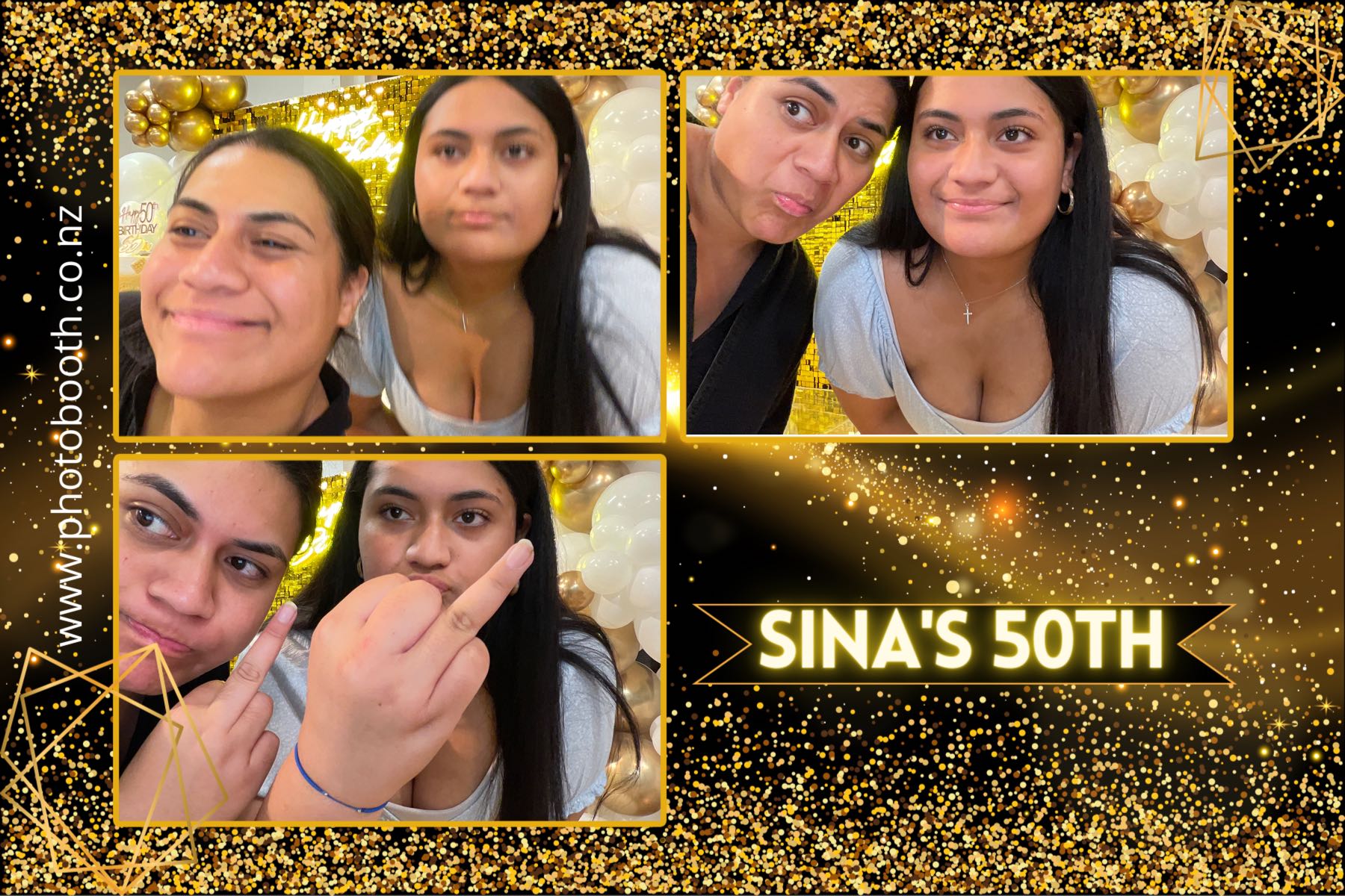 Sina's 50th | View more photos from the event at gallery.photobooth.co.nz/u/SelfieCentral/Sinas-50th