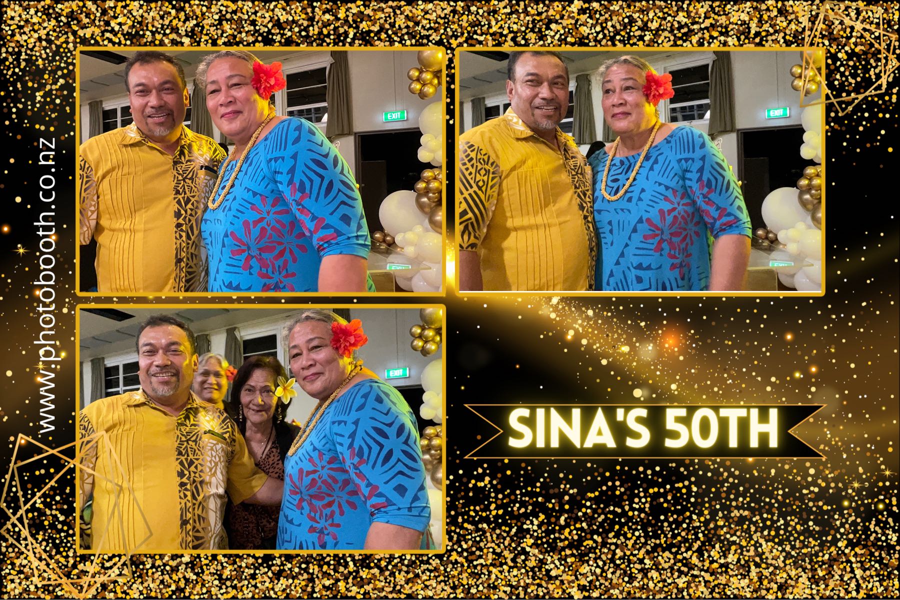 Sina's 50th | View more photos from the event at gallery.photobooth.co.nz/u/SelfieCentral/Sinas-50th