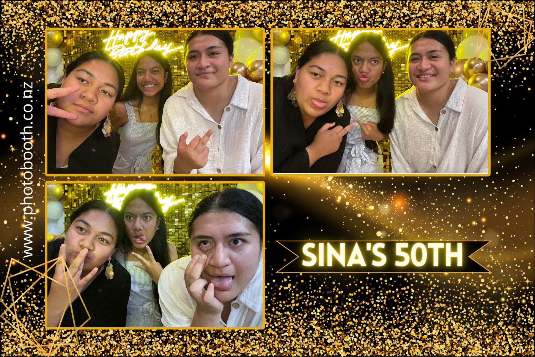 Sina's 50th | View more photos from the event at gallery.photobooth.co.nz/u/SelfieCentral/Sinas-50th