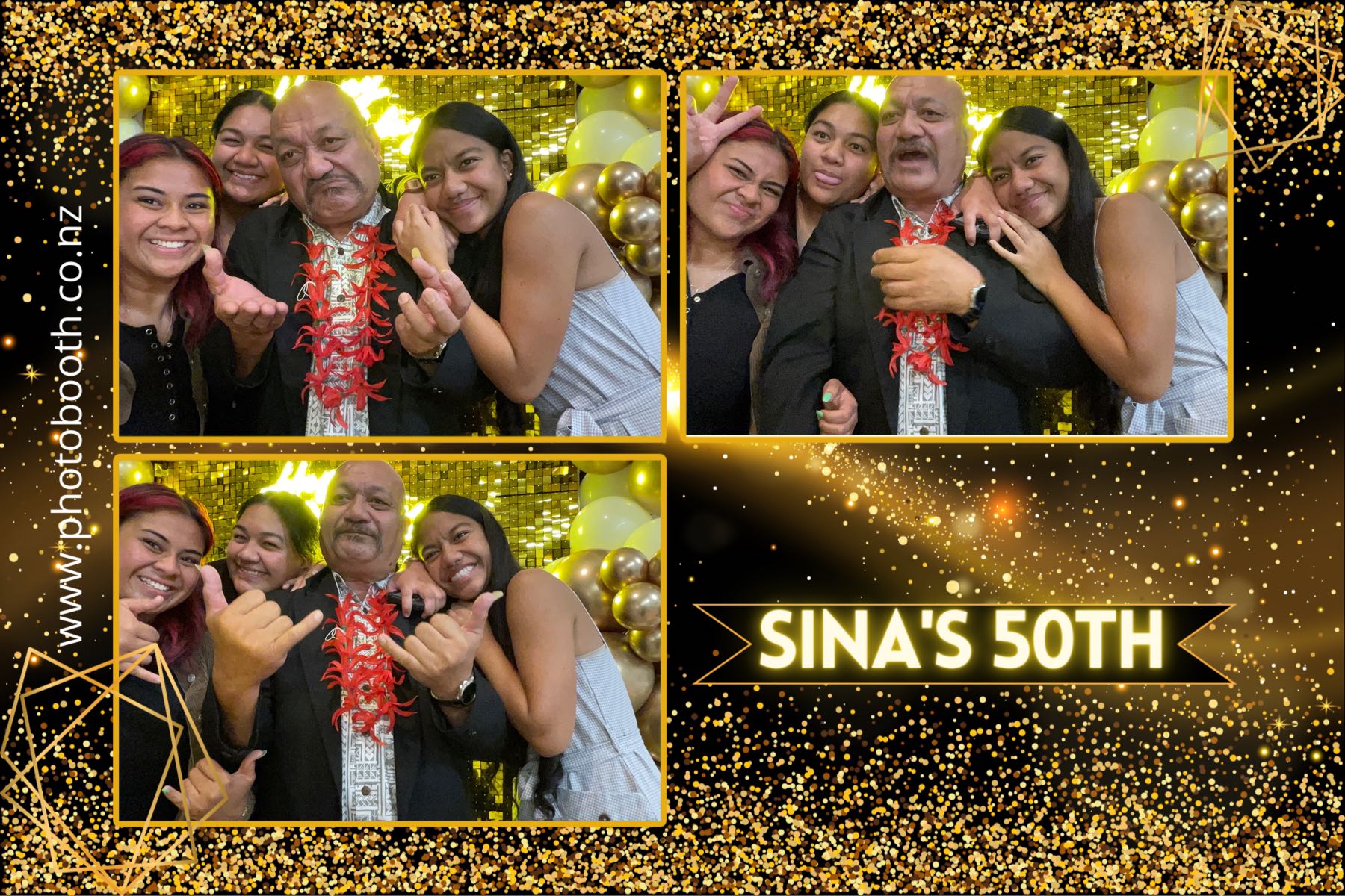 Sina's 50th | View more photos from the event at gallery.photobooth.co.nz/u/SelfieCentral/Sinas-50th
