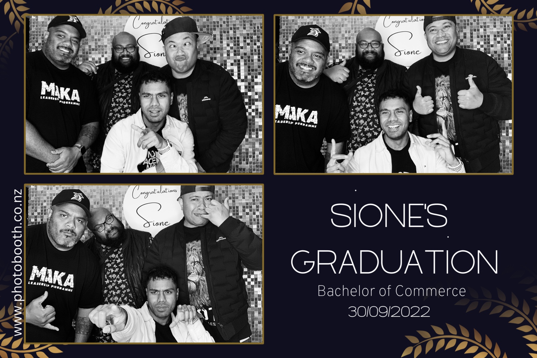 Sione's Graduation | View more photos from the event at gallery.photobooth.co.nz/u/SelfieCentral/Siones-Graduation