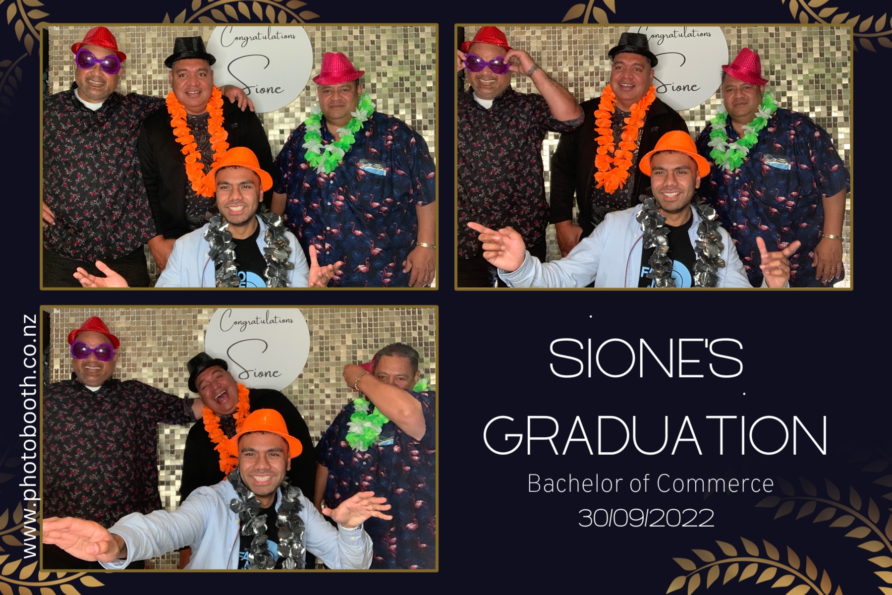 Sione's Graduation | View more photos from the event at gallery.photobooth.co.nz/u/SelfieCentral/Siones-Graduation