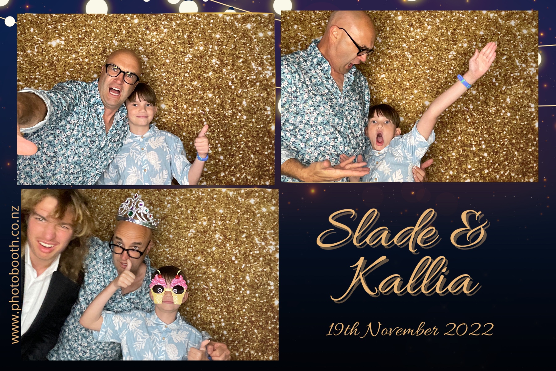 Slade & Kallia's Wedding  | View more photos from the event at gallery.photobooth.co.nz/u/SelfieCentral/Slade-Kallias-Wedding