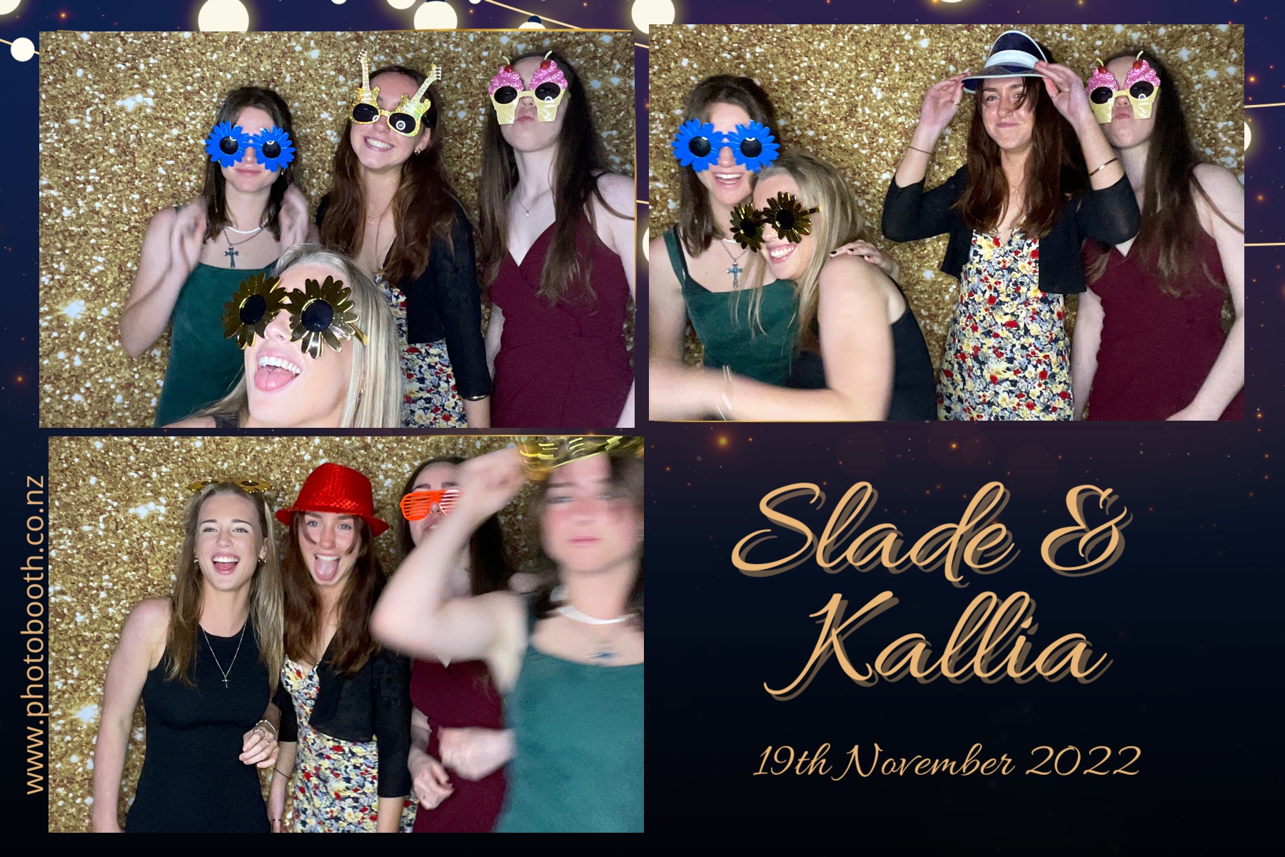Slade & Kallia's Wedding  | View more photos from the event at gallery.photobooth.co.nz/u/SelfieCentral/Slade-Kallias-Wedding