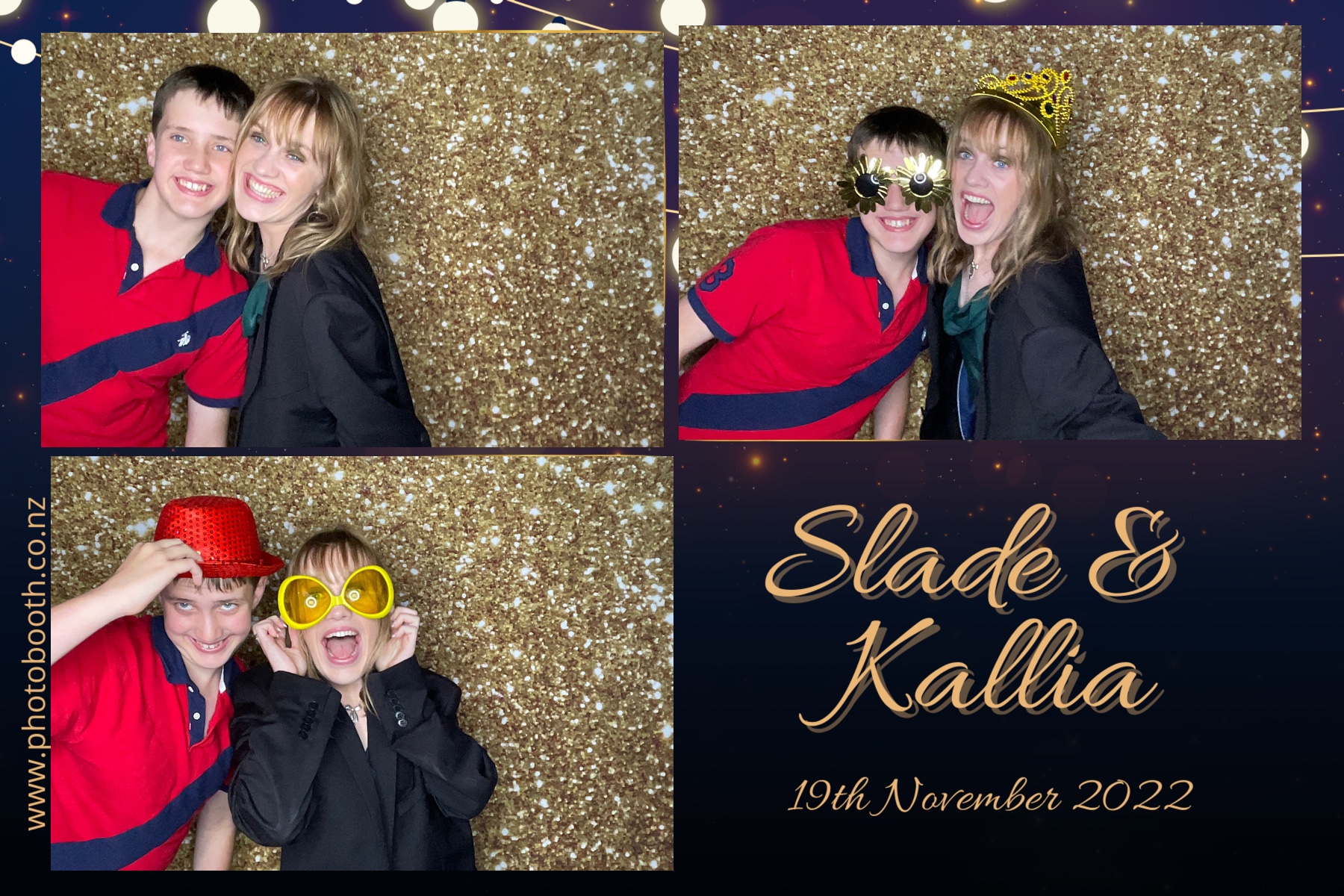 Slade & Kallia's Wedding  | View more photos from the event at gallery.photobooth.co.nz/u/SelfieCentral/Slade-Kallias-Wedding