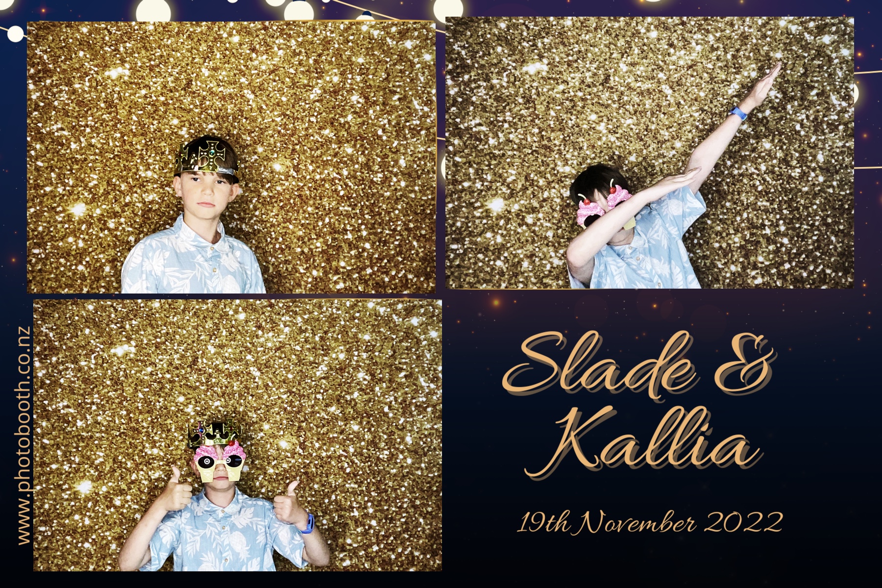 Slade & Kallia's Wedding  | View more photos from the event at gallery.photobooth.co.nz/u/SelfieCentral/Slade-Kallias-Wedding
