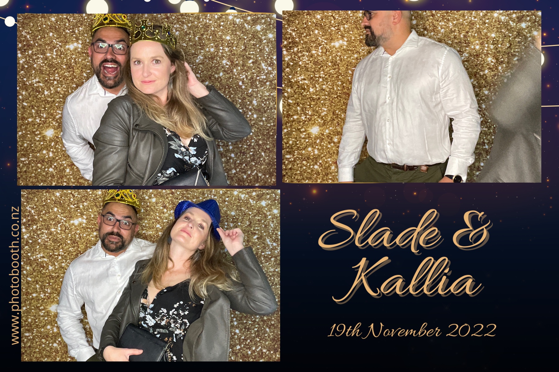 Slade & Kallia's Wedding  | View more photos from the event at gallery.photobooth.co.nz/u/SelfieCentral/Slade-Kallias-Wedding