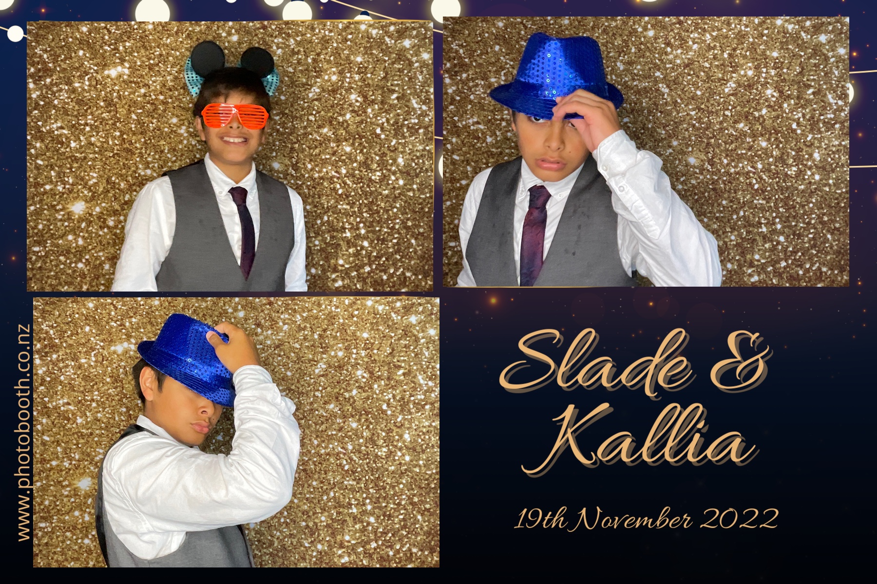 Slade & Kallia's Wedding  | View more photos from the event at gallery.photobooth.co.nz/u/SelfieCentral/Slade-Kallias-Wedding