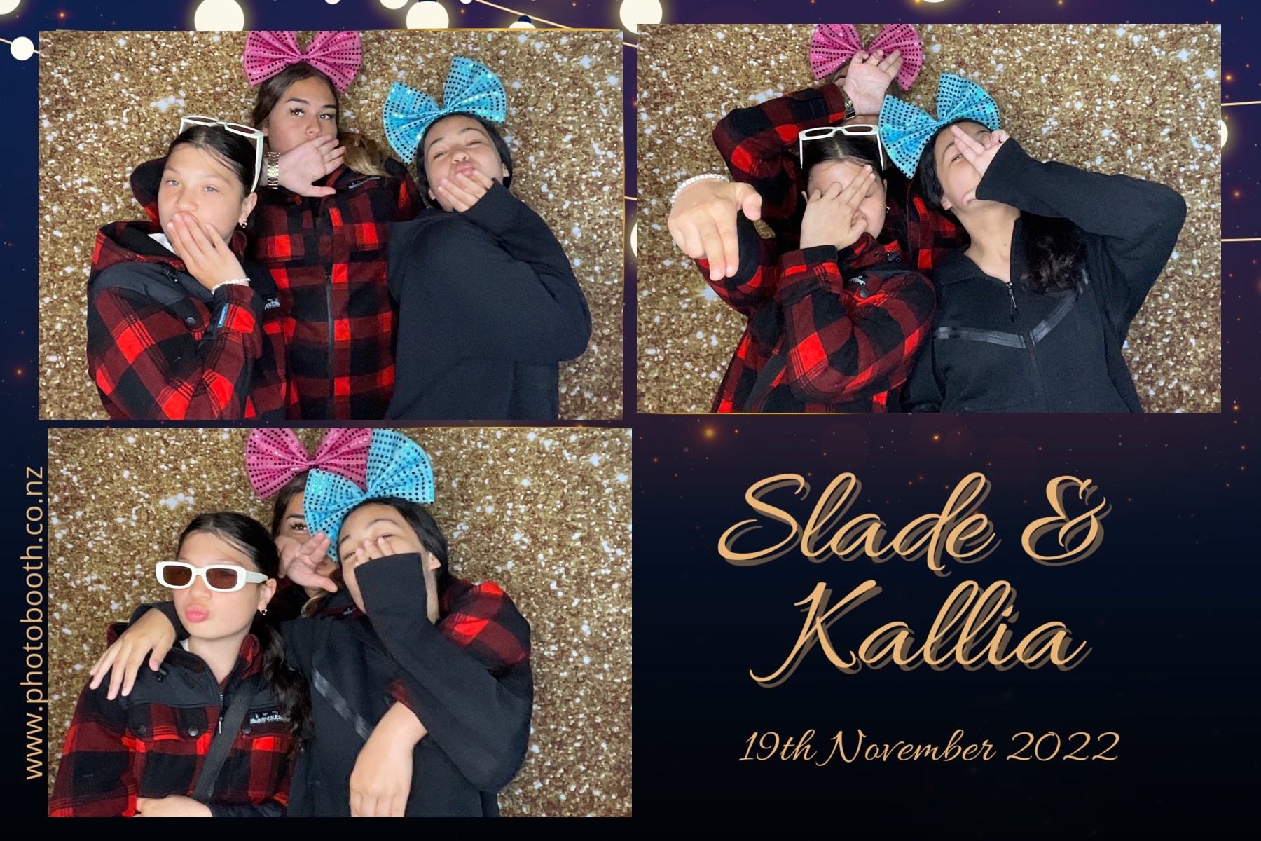 Slade & Kallia's Wedding  | View more photos from the event at gallery.photobooth.co.nz/u/SelfieCentral/Slade-Kallias-Wedding