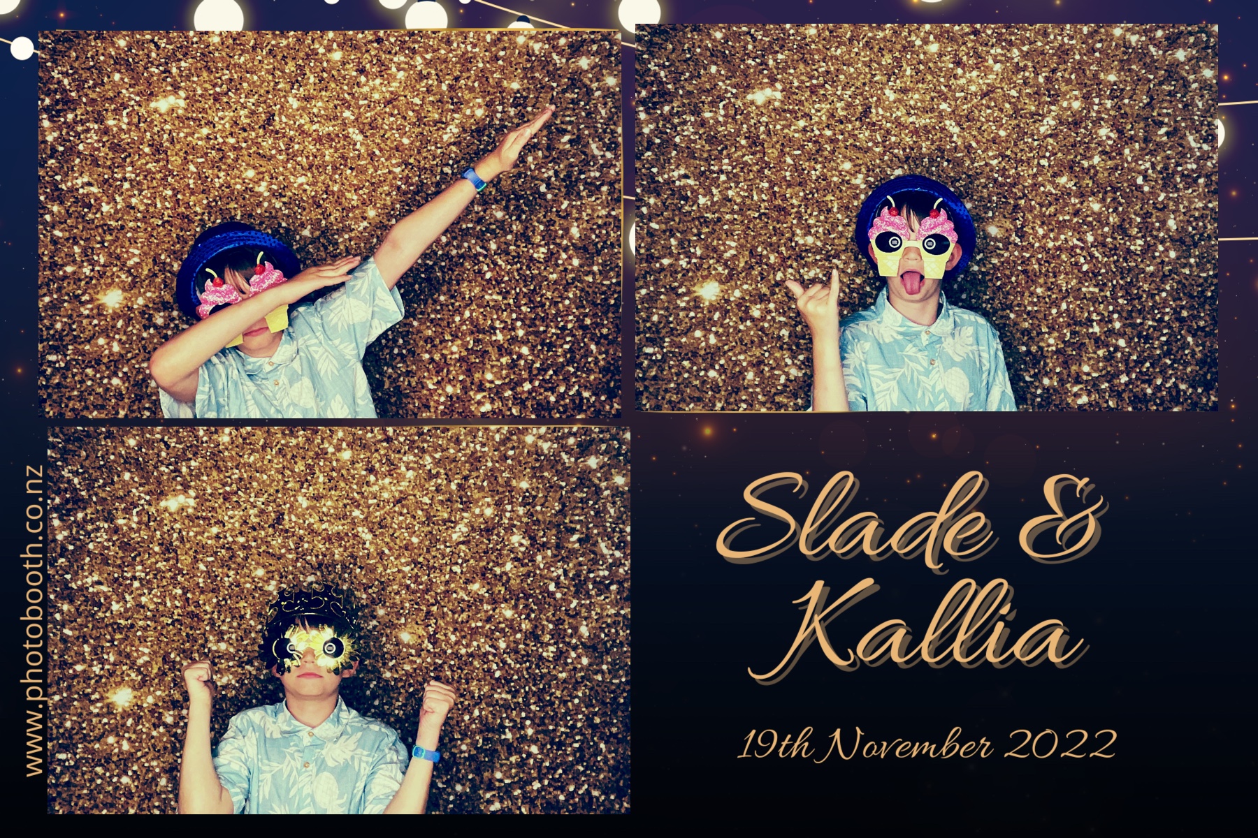 Slade & Kallia's Wedding  | View more photos from the event at gallery.photobooth.co.nz/u/SelfieCentral/Slade-Kallias-Wedding