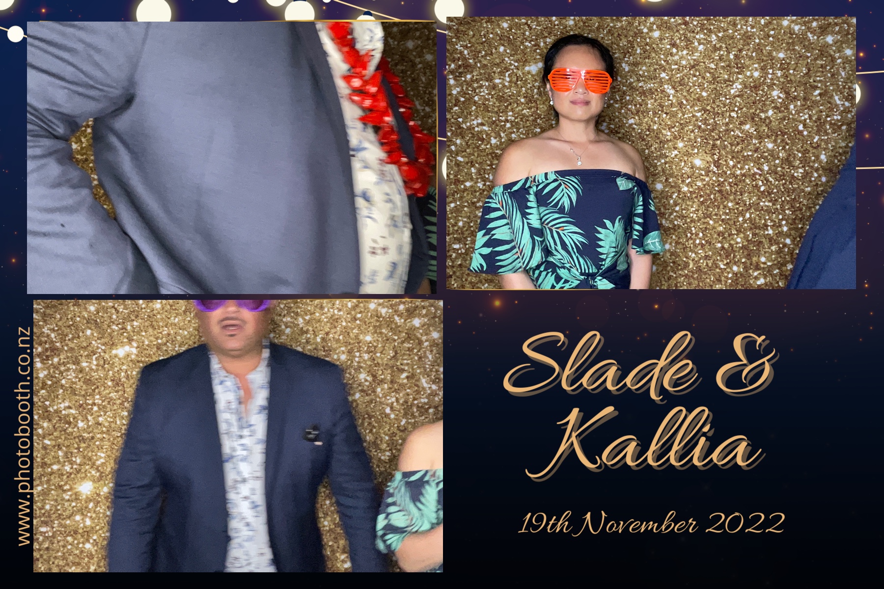 Slade & Kallia's Wedding  | View more photos from the event at gallery.photobooth.co.nz/u/SelfieCentral/Slade-Kallias-Wedding