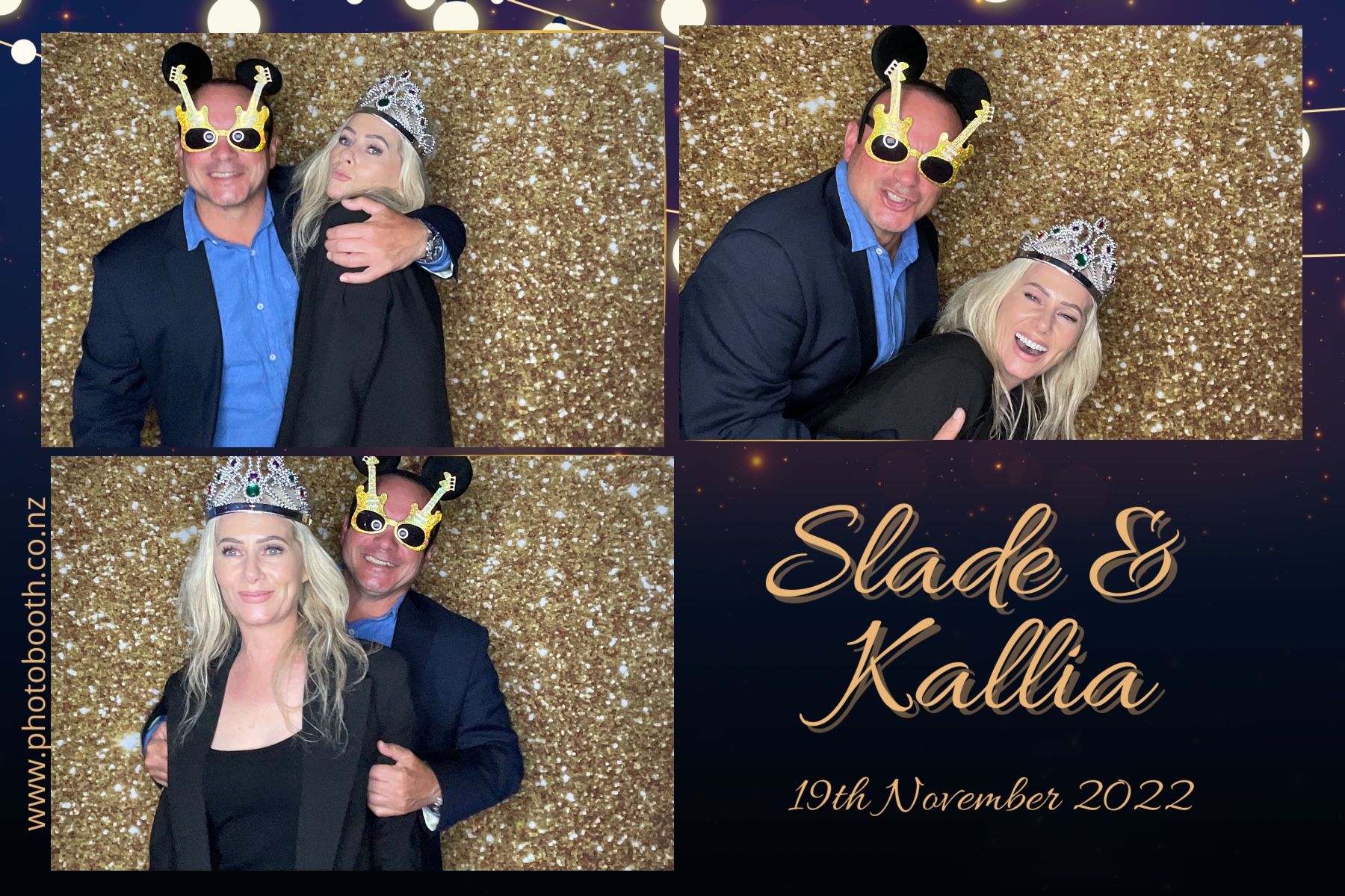 Slade & Kallia's Wedding  | View more photos from the event at gallery.photobooth.co.nz/u/SelfieCentral/Slade-Kallias-Wedding