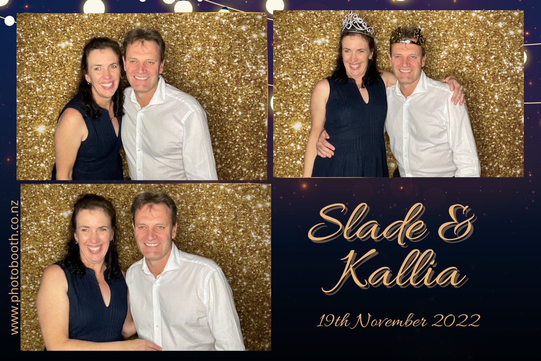 Slade & Kallia's Wedding  | View more photos from the event at gallery.photobooth.co.nz/u/SelfieCentral/Slade-Kallias-Wedding