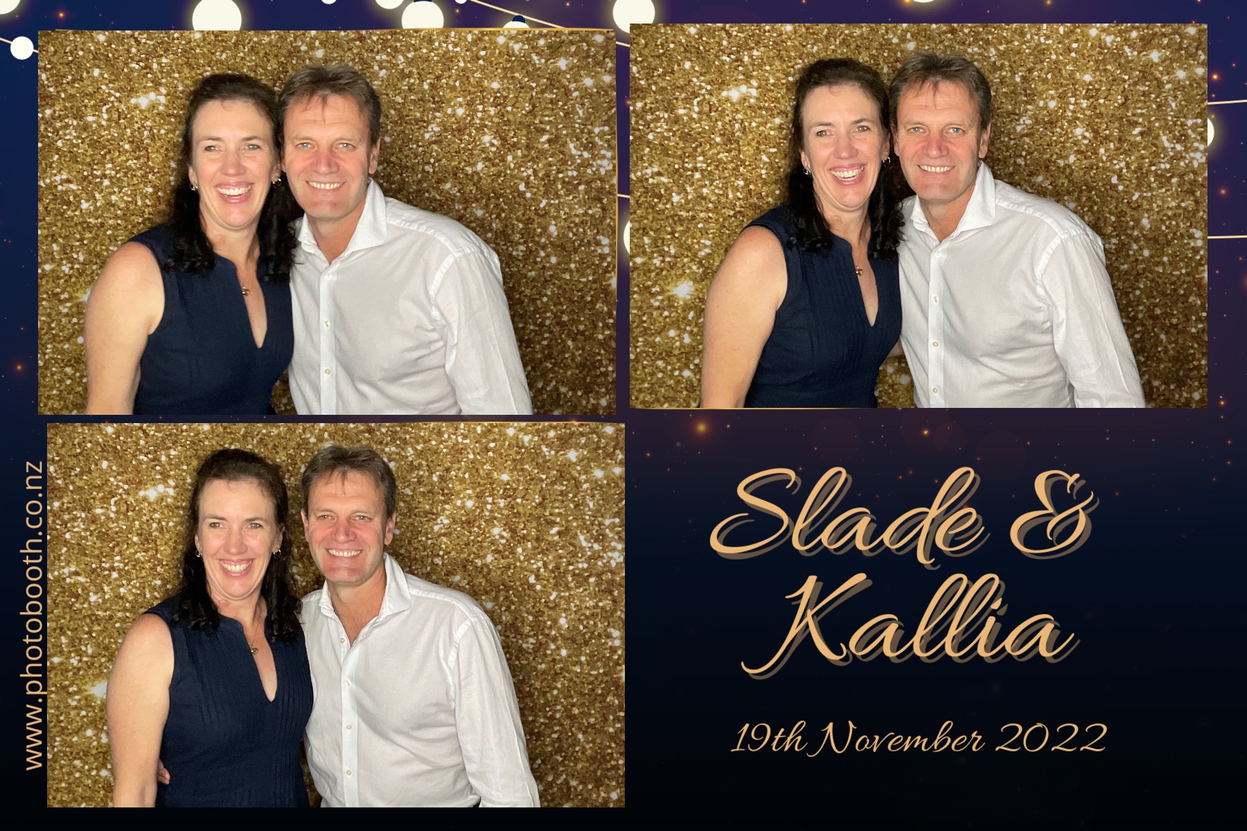 Slade & Kallia's Wedding  | View more photos from the event at gallery.photobooth.co.nz/u/SelfieCentral/Slade-Kallias-Wedding