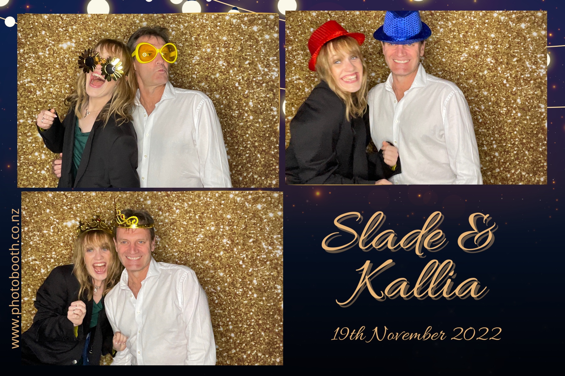 Slade & Kallia's Wedding  | View more photos from the event at gallery.photobooth.co.nz/u/SelfieCentral/Slade-Kallias-Wedding