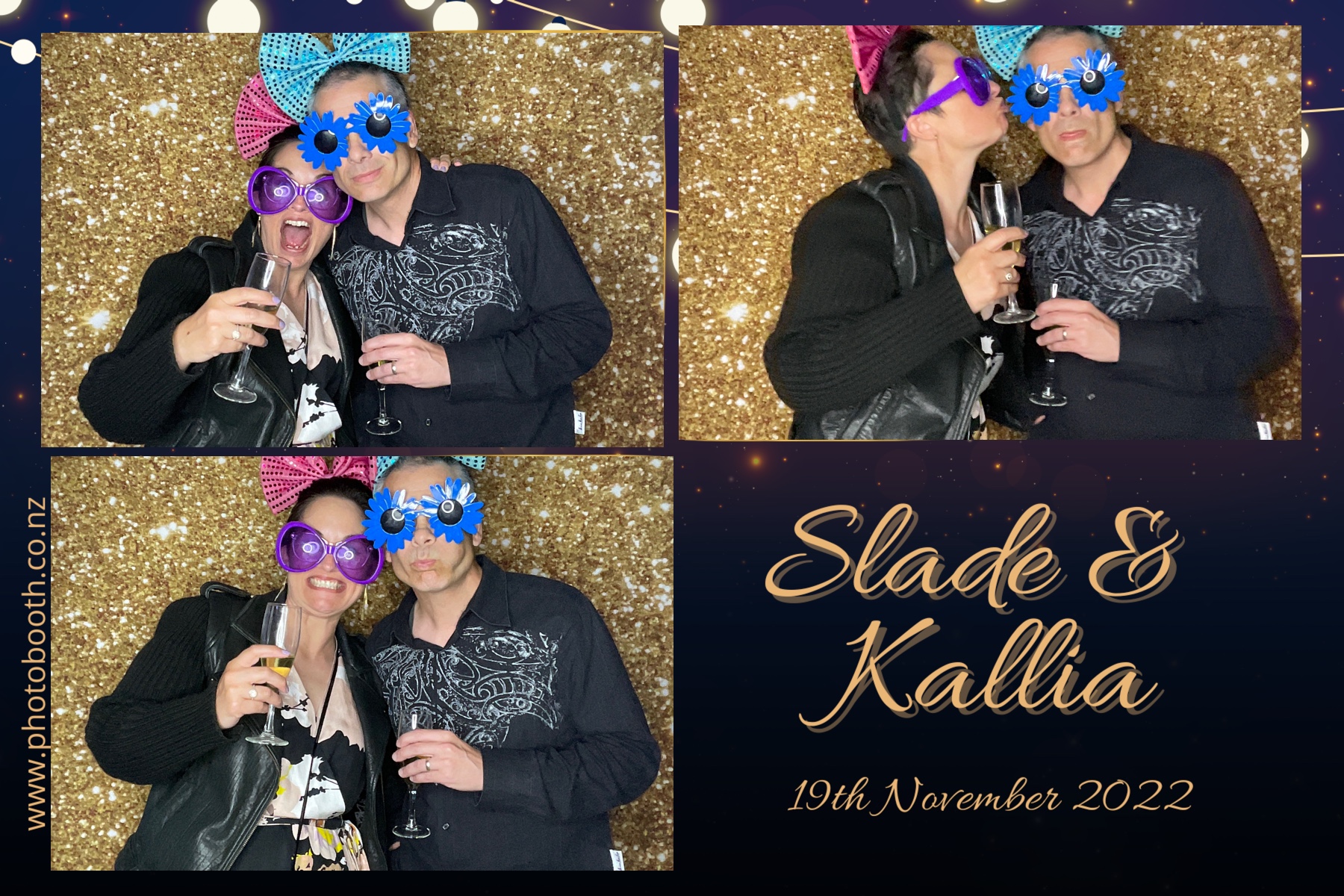 Slade & Kallia's Wedding  | View more photos from the event at gallery.photobooth.co.nz/u/SelfieCentral/Slade-Kallias-Wedding