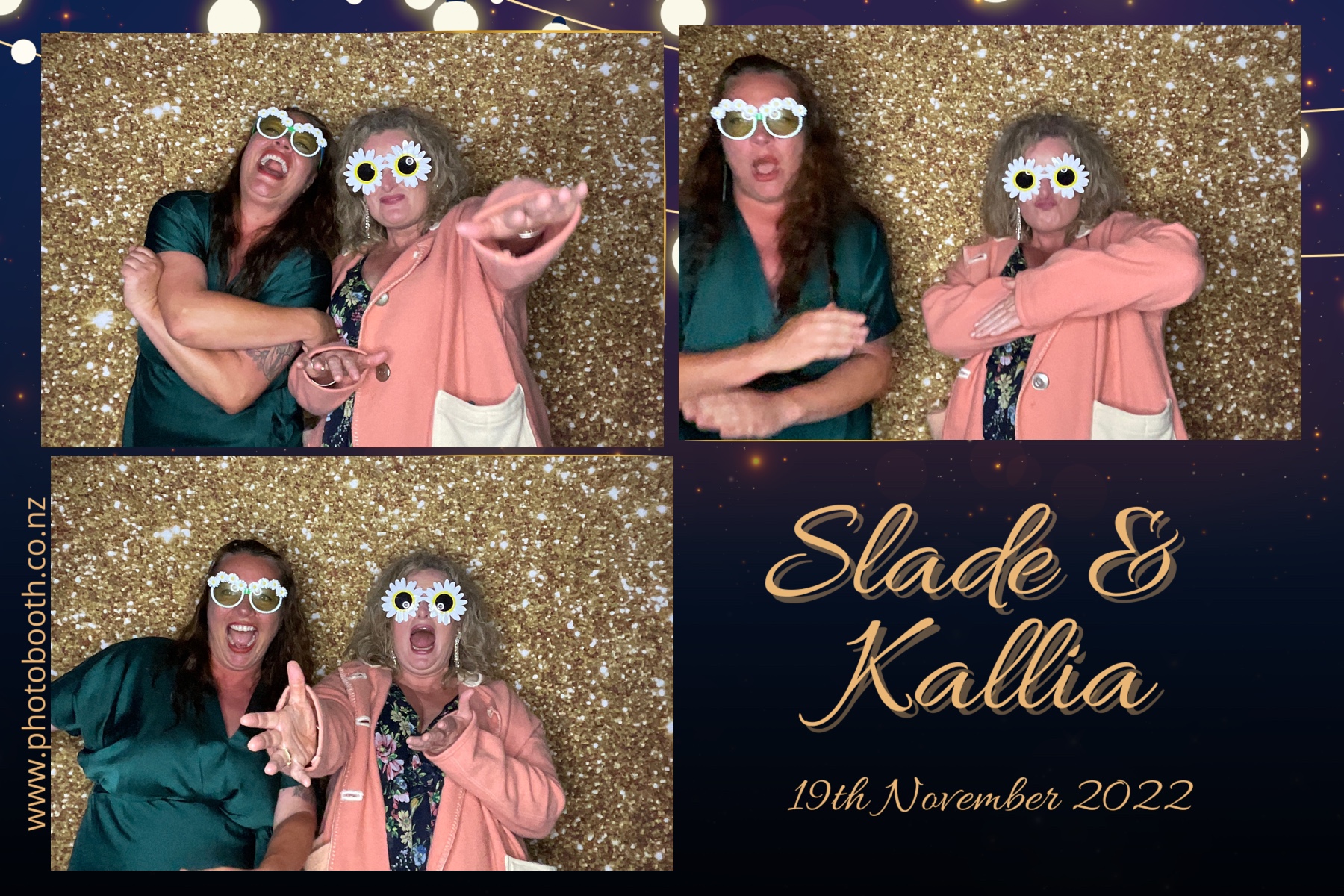 Slade & Kallia's Wedding  | View more photos from the event at gallery.photobooth.co.nz/u/SelfieCentral/Slade-Kallias-Wedding