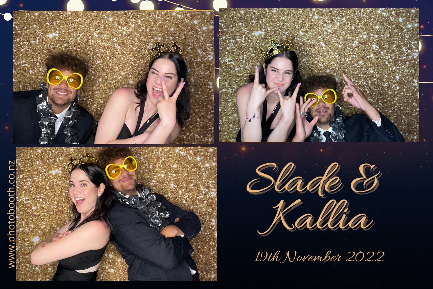 Slade & Kallia's Wedding  | View more photos from the event at gallery.photobooth.co.nz/u/SelfieCentral/Slade-Kallias-Wedding
