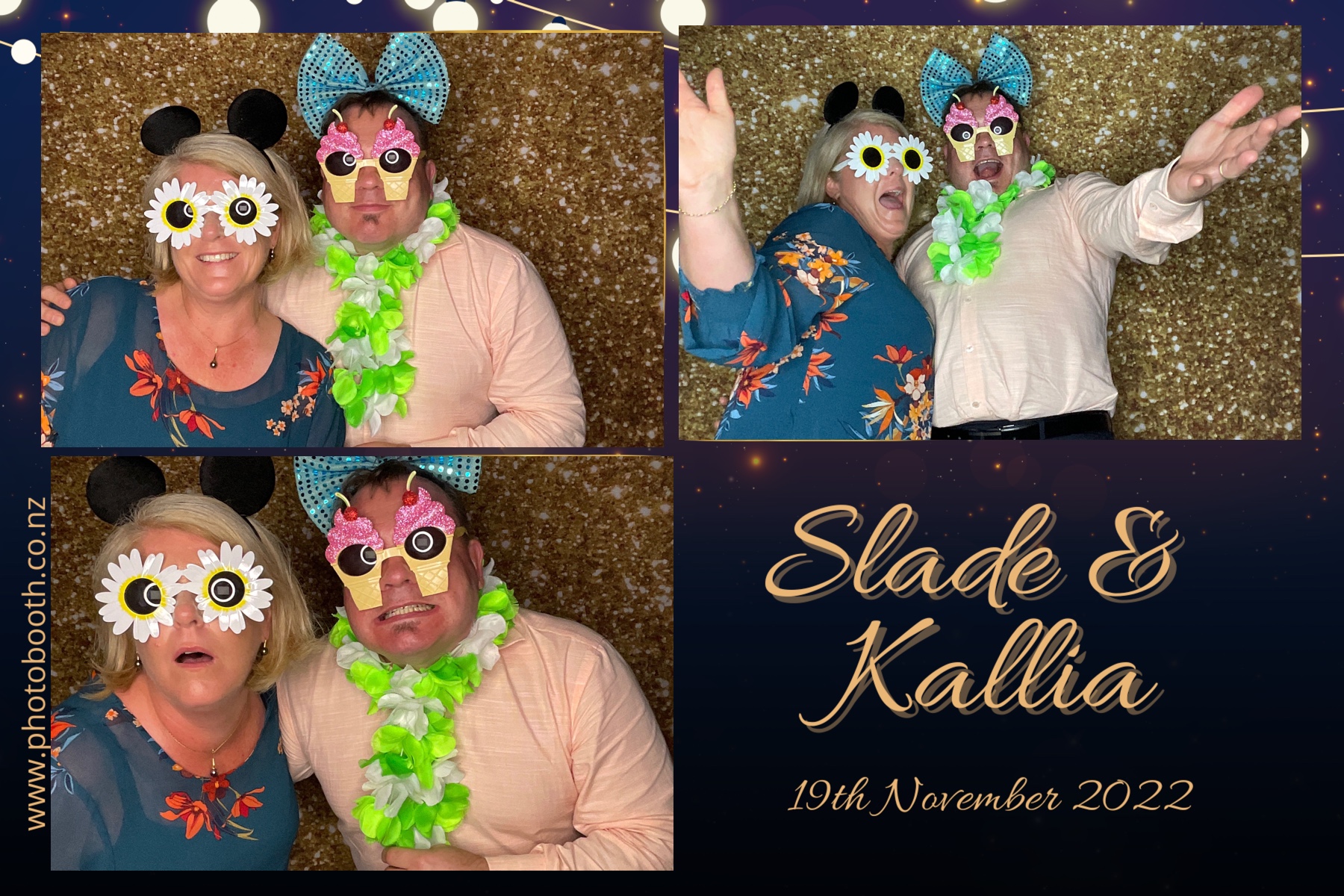 Slade & Kallia's Wedding  | View more photos from the event at gallery.photobooth.co.nz/u/SelfieCentral/Slade-Kallias-Wedding