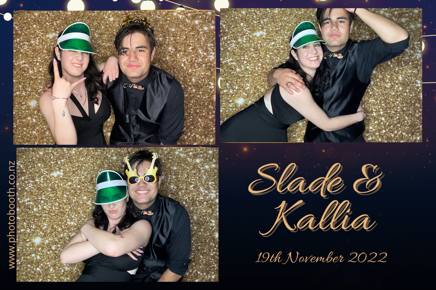 Slade & Kallia's Wedding  | View more photos from the event at gallery.photobooth.co.nz/u/SelfieCentral/Slade-Kallias-Wedding