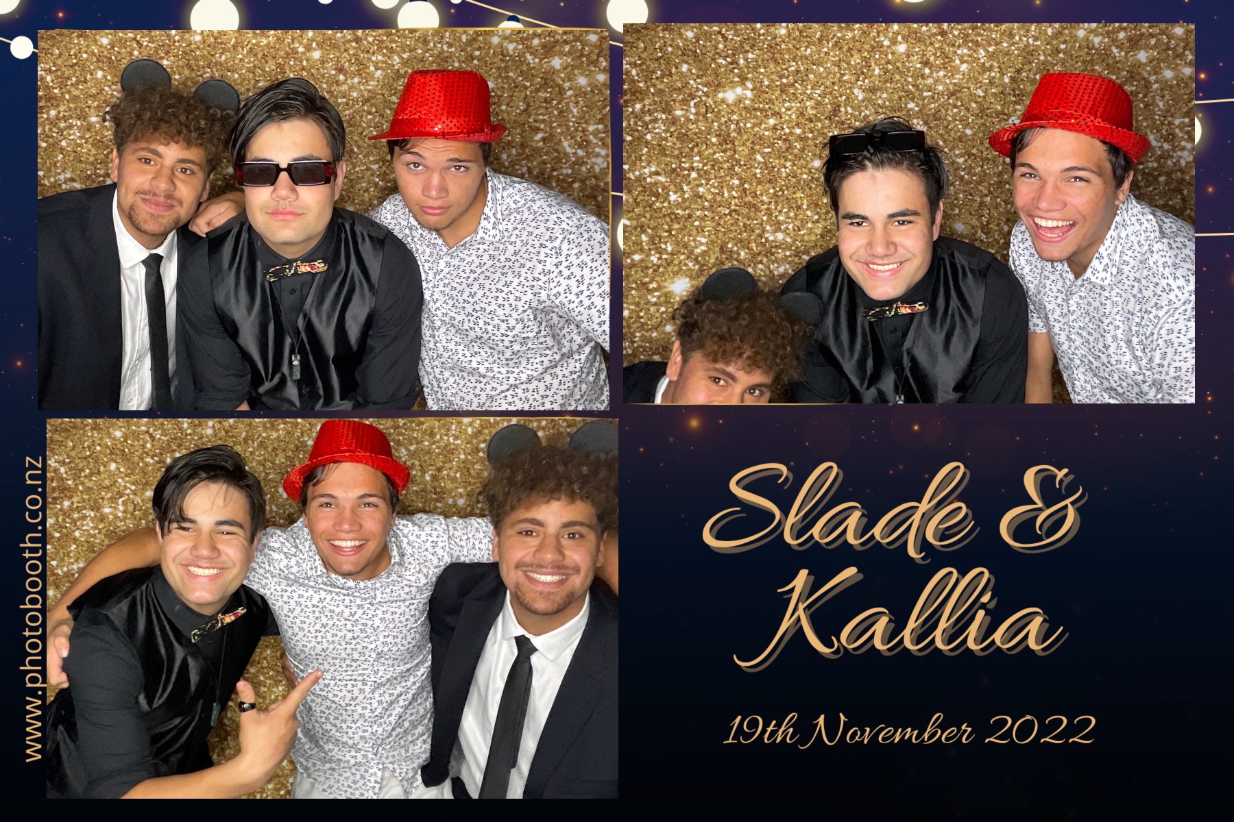Slade & Kallia's Wedding  | View more photos from the event at gallery.photobooth.co.nz/u/SelfieCentral/Slade-Kallias-Wedding