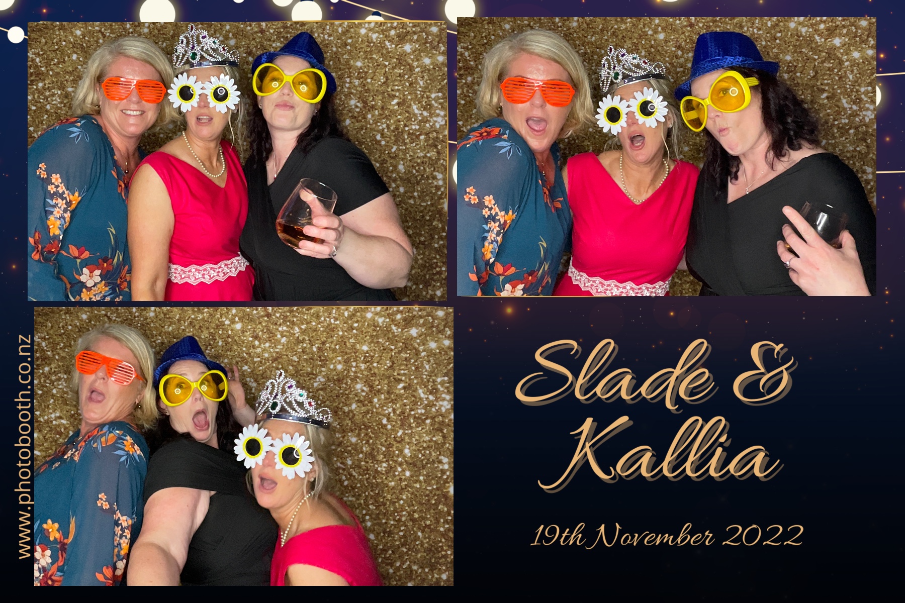 Slade & Kallia's Wedding  | View more photos from the event at gallery.photobooth.co.nz/u/SelfieCentral/Slade-Kallias-Wedding