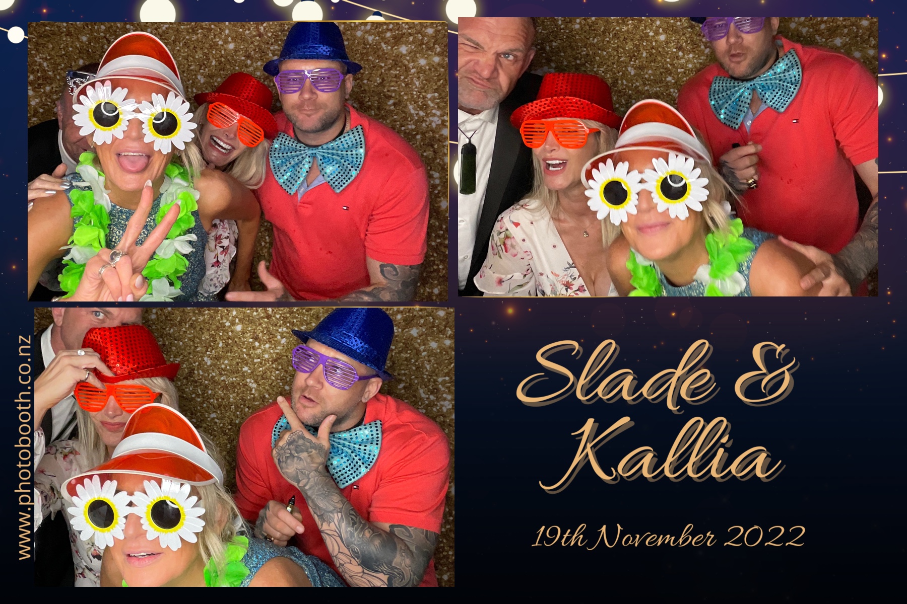 Slade & Kallia's Wedding  | View more photos from the event at gallery.photobooth.co.nz/u/SelfieCentral/Slade-Kallias-Wedding