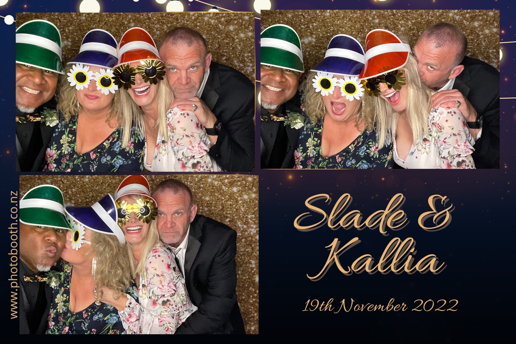 Slade & Kallia's Wedding  | View more photos from the event at gallery.photobooth.co.nz/u/SelfieCentral/Slade-Kallias-Wedding