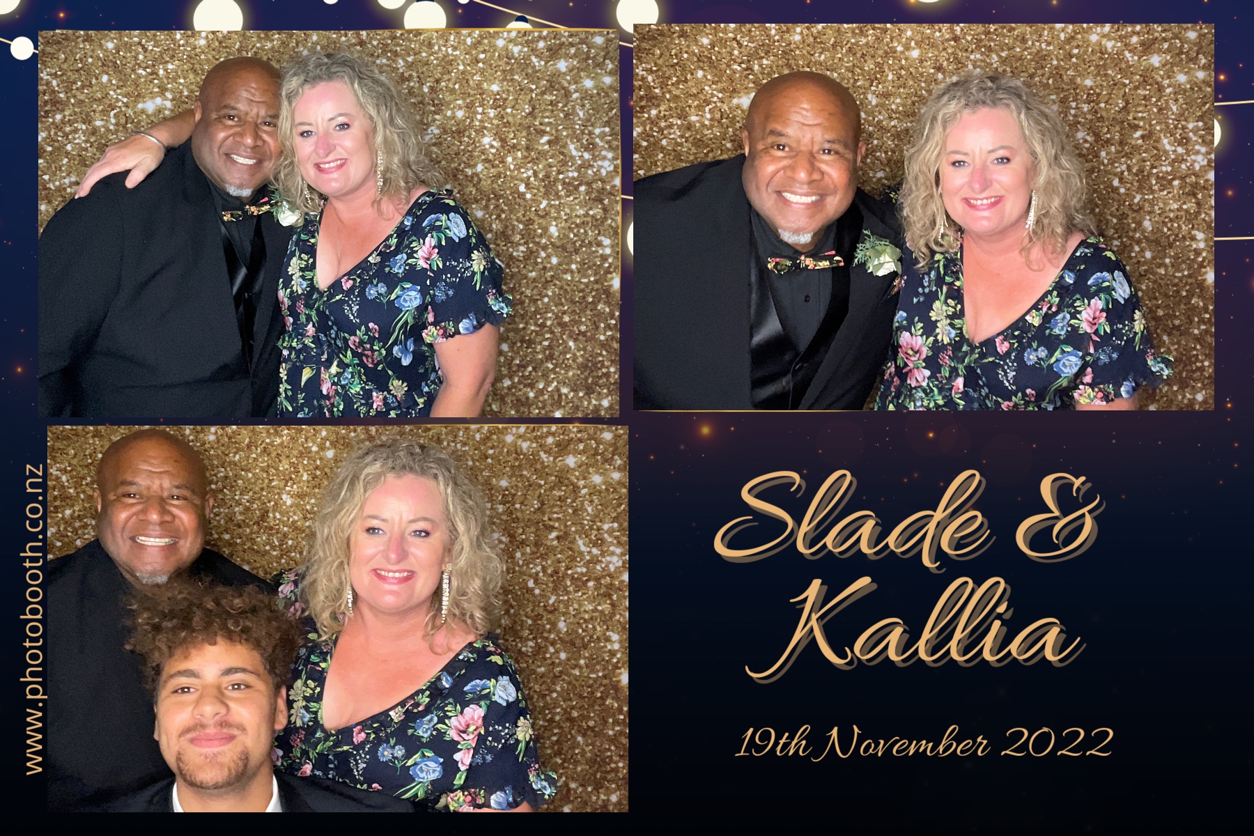 Slade & Kallia's Wedding  | View more photos from the event at gallery.photobooth.co.nz/u/SelfieCentral/Slade-Kallias-Wedding