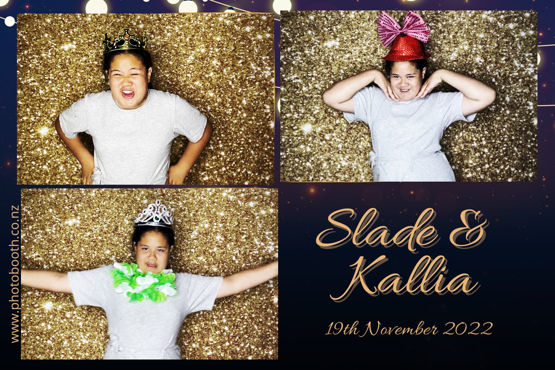 Slade & Kallia's Wedding  | View more photos from the event at gallery.photobooth.co.nz/u/SelfieCentral/Slade-Kallias-Wedding