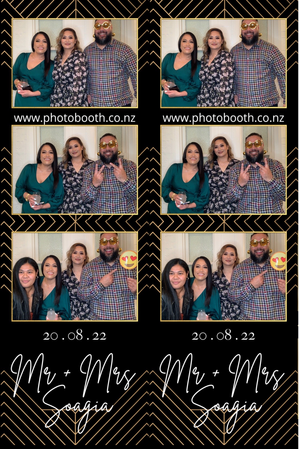 Susana & Joe's Wedding | View more photos from the event at gallery.photobooth.co.nz/u/SelfieCentral/Susana-Joes-Wedding