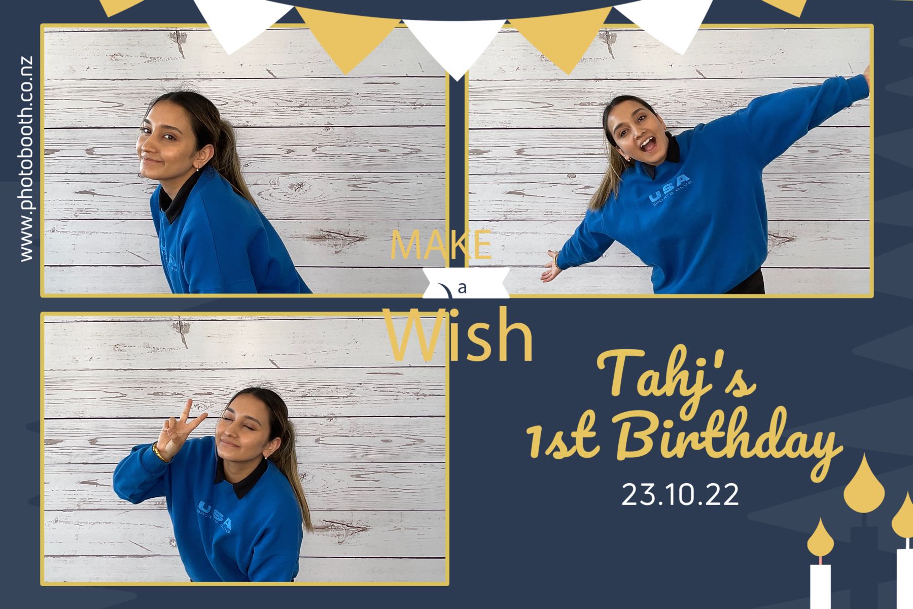Tahj's 1st Birthday | View more photos from the event at gallery.photobooth.co.nz/u/SelfieCentral/Tahjs-1st-Birthday
