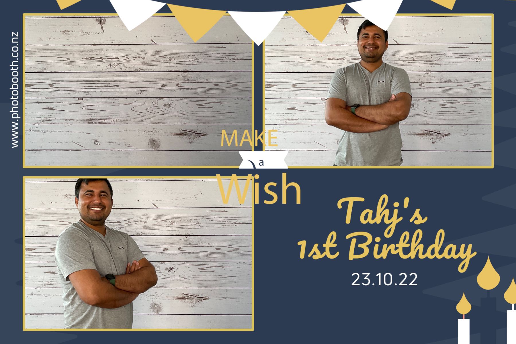 Tahj's 1st Birthday | View more photos from the event at gallery.photobooth.co.nz/u/SelfieCentral/Tahjs-1st-Birthday