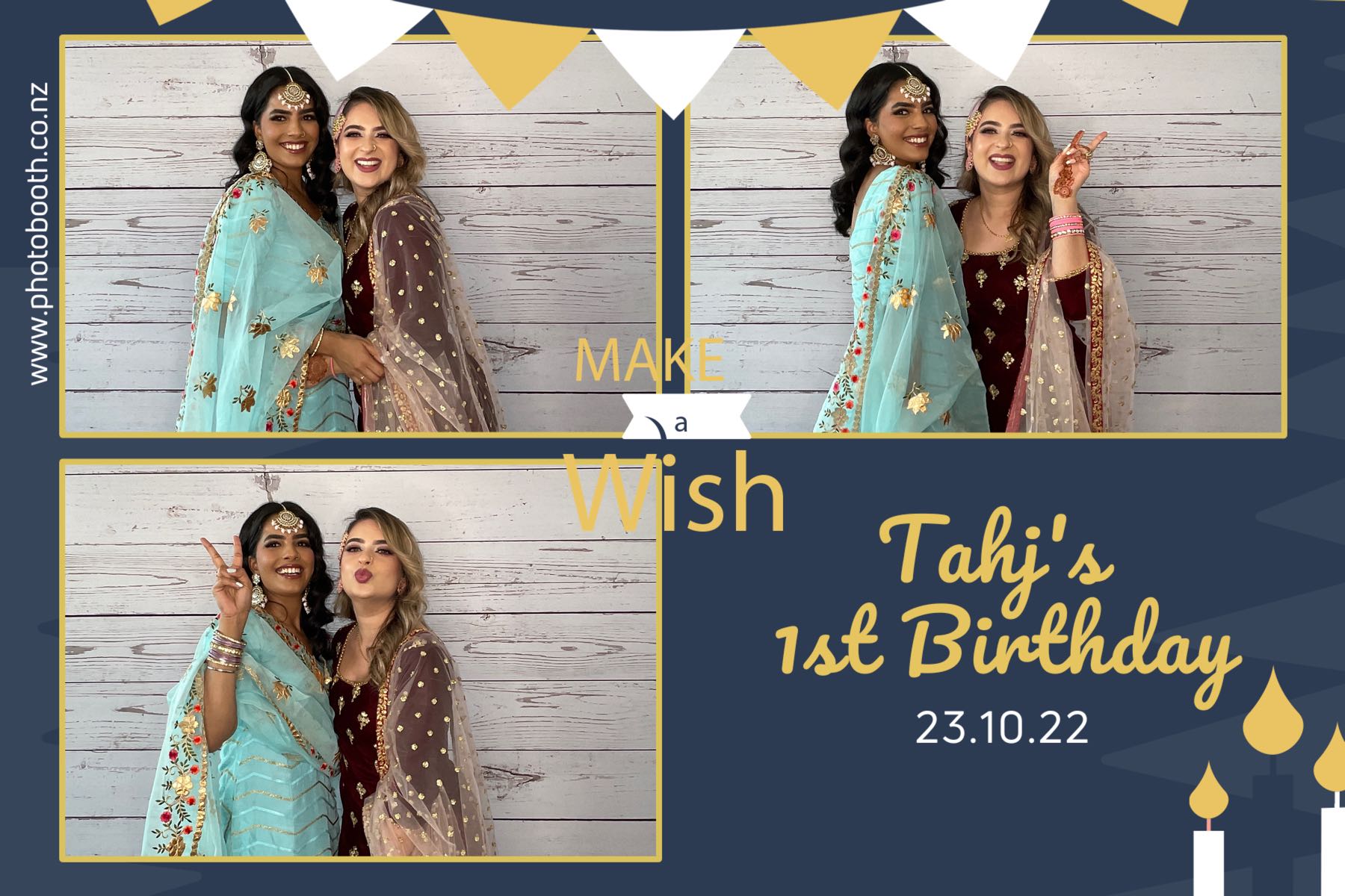 Tahj's 1st Birthday | View more photos from the event at gallery.photobooth.co.nz/u/SelfieCentral/Tahjs-1st-Birthday