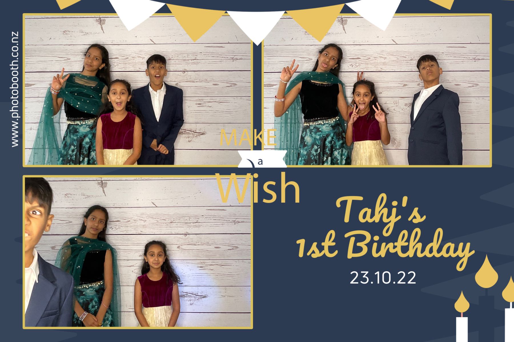 Tahj's 1st Birthday | View more photos from the event at gallery.photobooth.co.nz/u/SelfieCentral/Tahjs-1st-Birthday