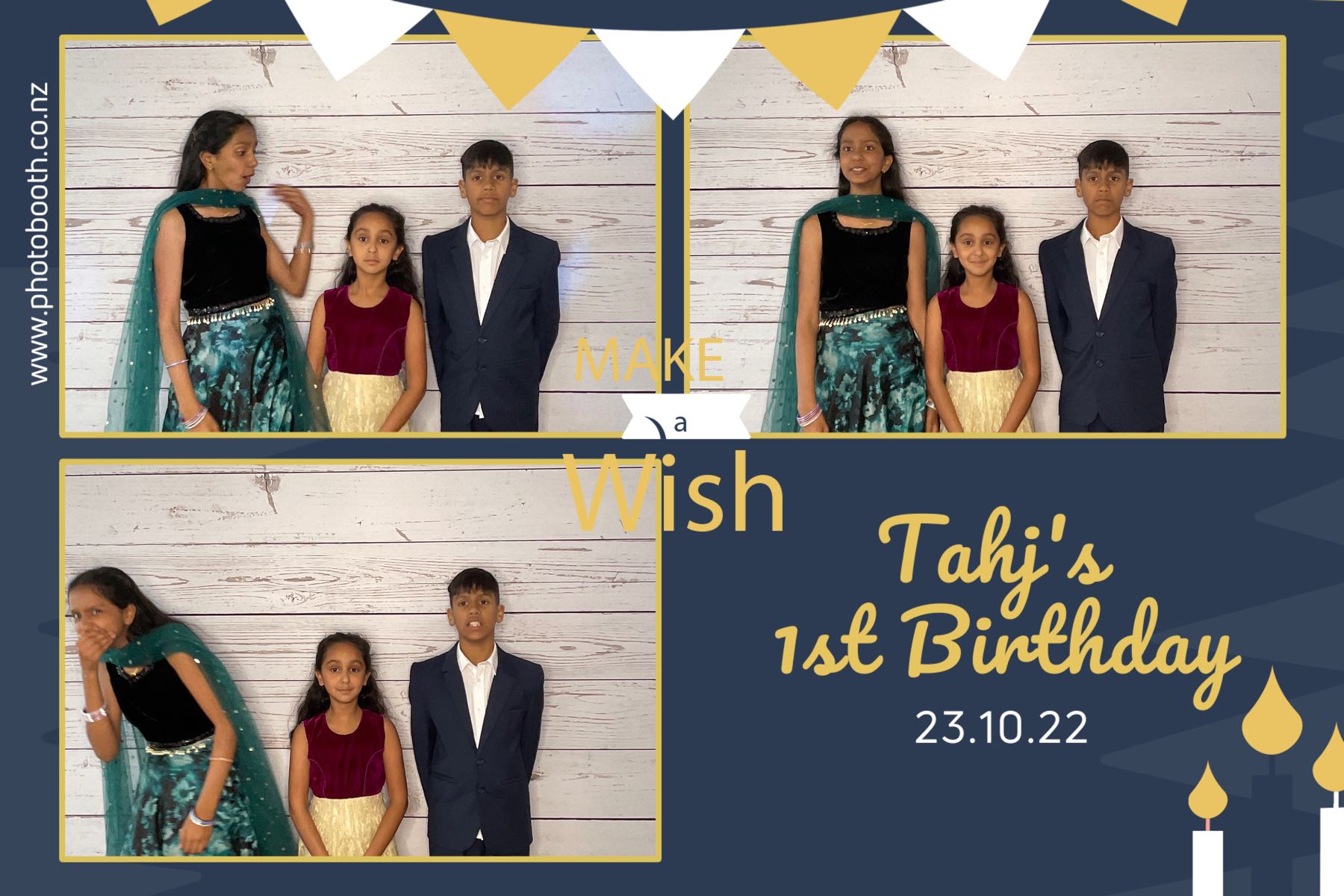 Tahj's 1st Birthday | View more photos from the event at gallery.photobooth.co.nz/u/SelfieCentral/Tahjs-1st-Birthday