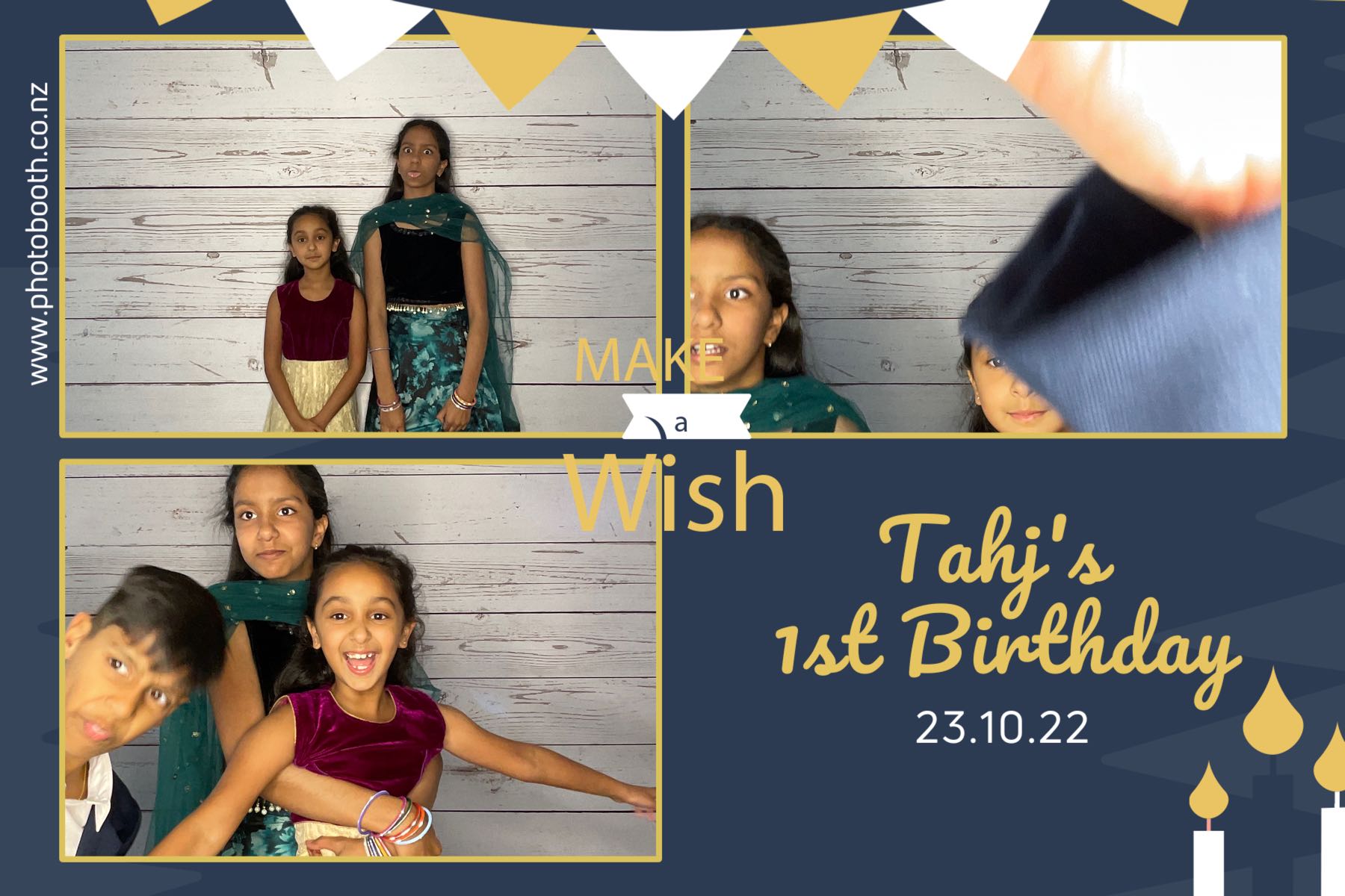 Tahj's 1st Birthday | View more photos from the event at gallery.photobooth.co.nz/u/SelfieCentral/Tahjs-1st-Birthday
