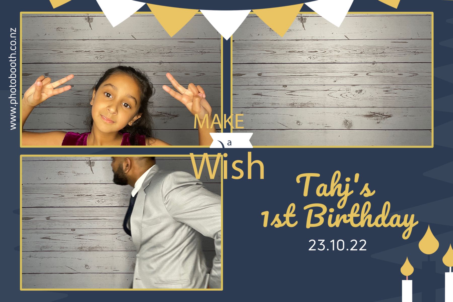 Tahj's 1st Birthday | View more photos from the event at gallery.photobooth.co.nz/u/SelfieCentral/Tahjs-1st-Birthday