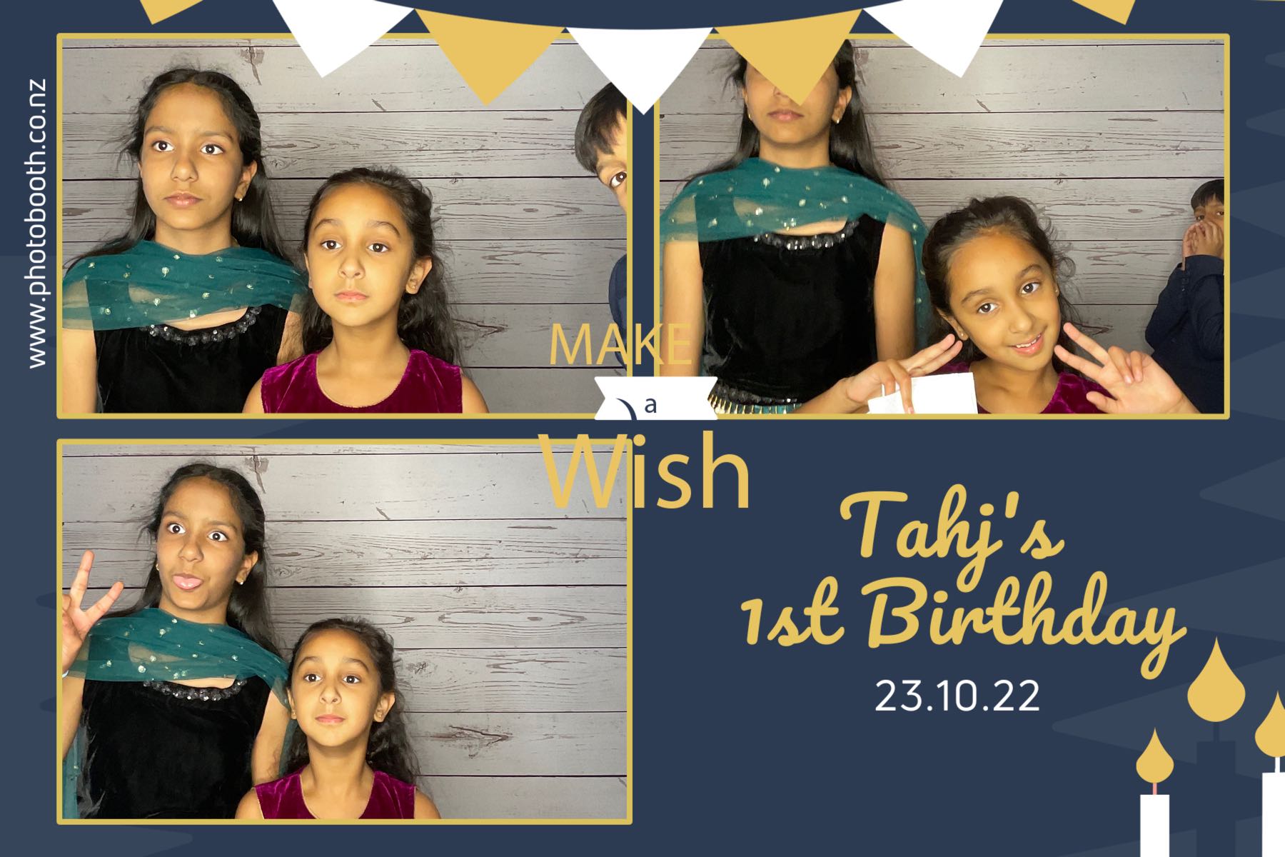 Tahj's 1st Birthday | View more photos from the event at gallery.photobooth.co.nz/u/SelfieCentral/Tahjs-1st-Birthday