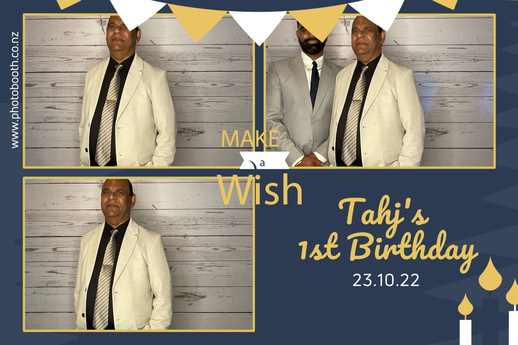 Tahj's 1st Birthday | View more photos from the event at gallery.photobooth.co.nz/u/SelfieCentral/Tahjs-1st-Birthday