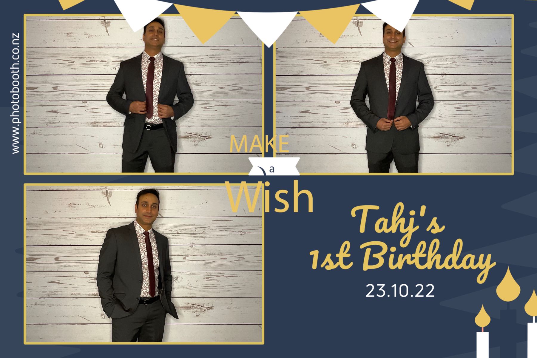 Tahj's 1st Birthday | View more photos from the event at gallery.photobooth.co.nz/u/SelfieCentral/Tahjs-1st-Birthday