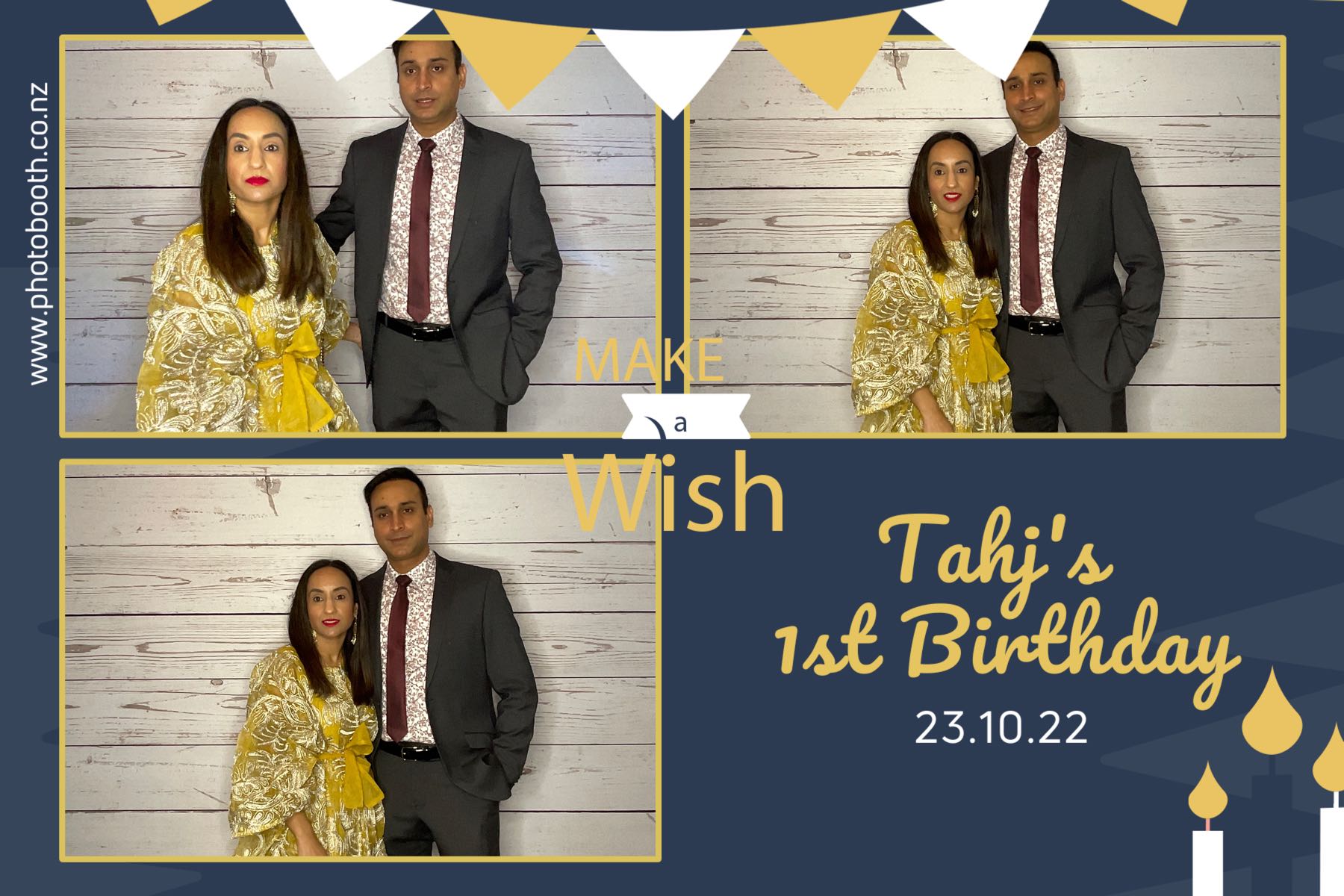 Tahj's 1st Birthday | View more photos from the event at gallery.photobooth.co.nz/u/SelfieCentral/Tahjs-1st-Birthday