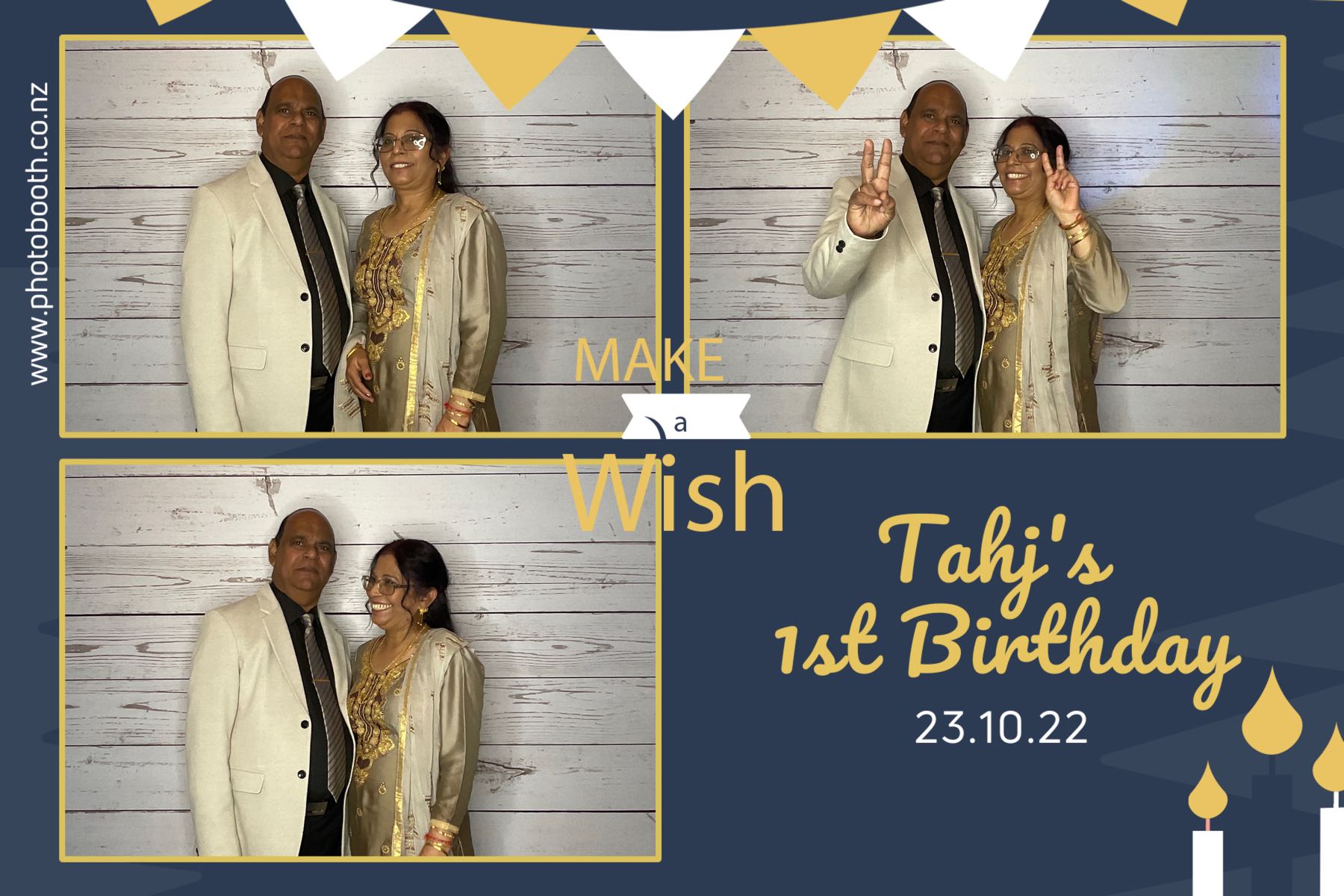Tahj's 1st Birthday | View more photos from the event at gallery.photobooth.co.nz/u/SelfieCentral/Tahjs-1st-Birthday