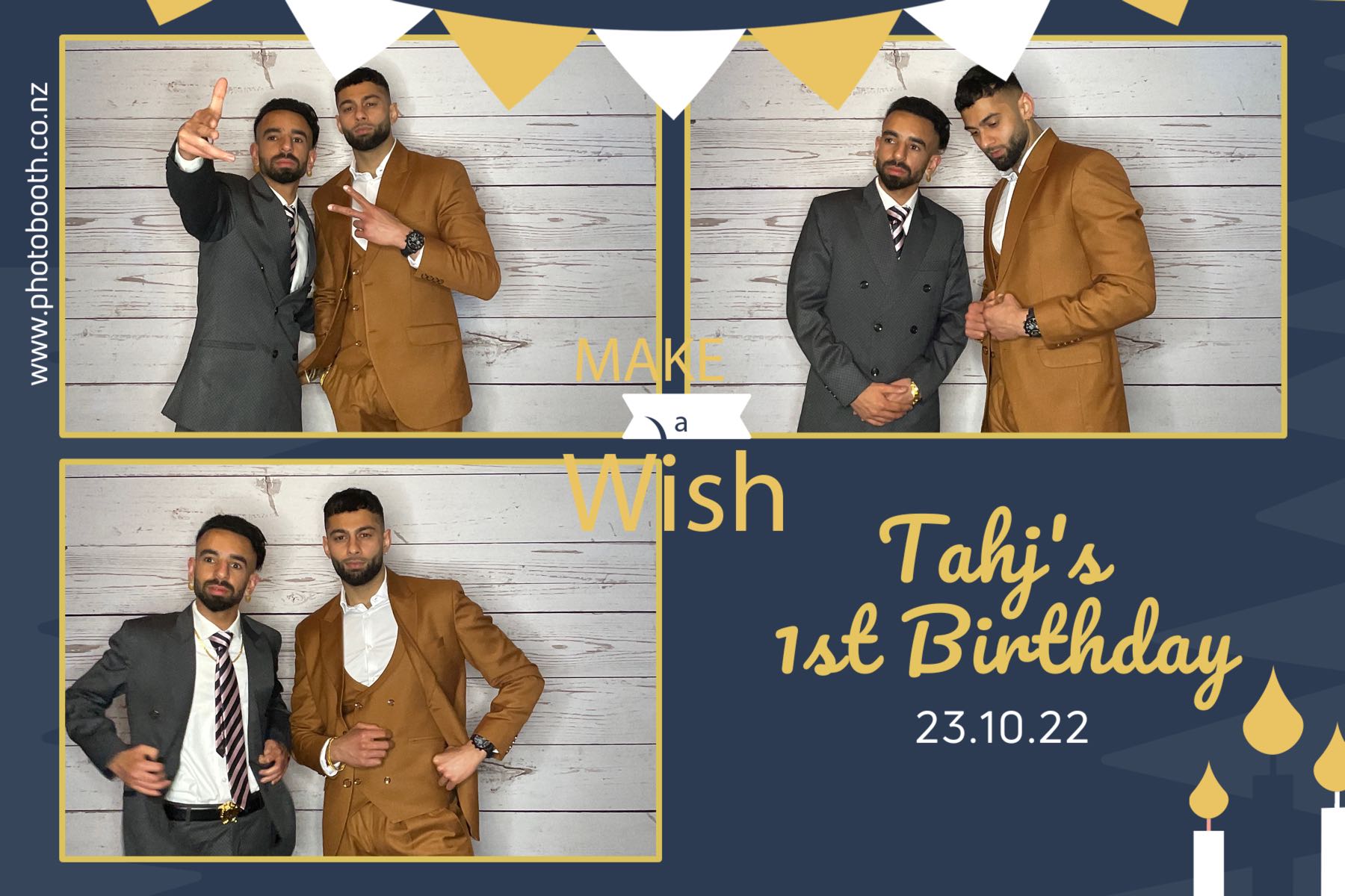Tahj's 1st Birthday | View more photos from the event at gallery.photobooth.co.nz/u/SelfieCentral/Tahjs-1st-Birthday