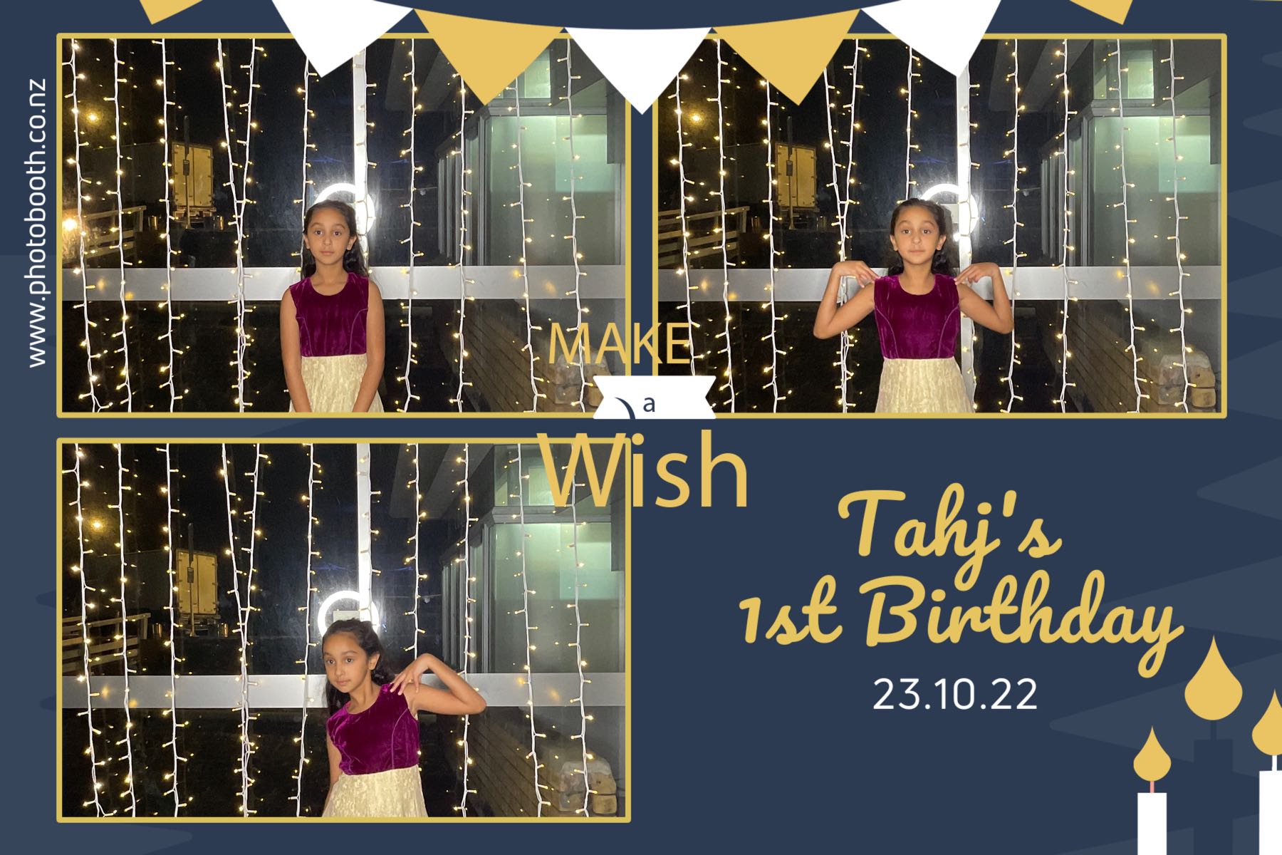 Tahj's 1st Birthday | View more photos from the event at gallery.photobooth.co.nz/u/SelfieCentral/Tahjs-1st-Birthday