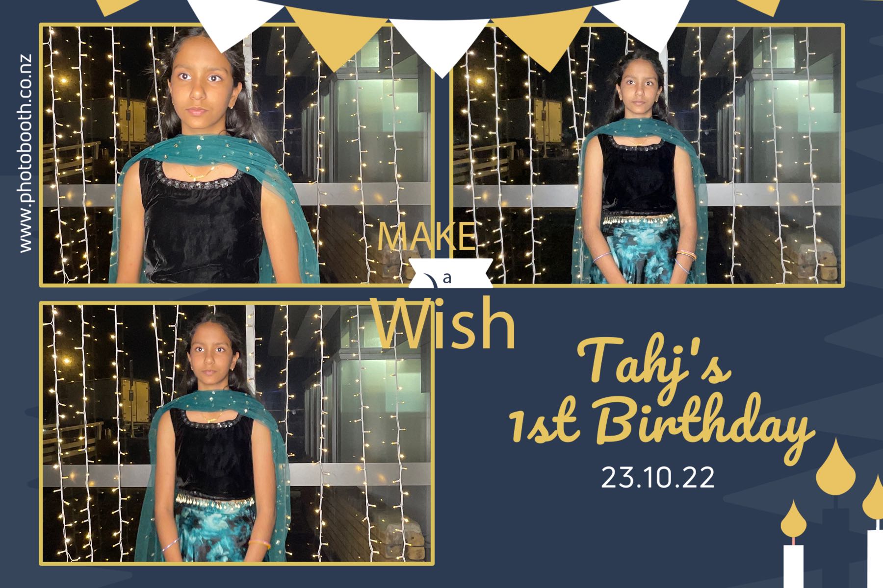 Tahj's 1st Birthday | View more photos from the event at gallery.photobooth.co.nz/u/SelfieCentral/Tahjs-1st-Birthday