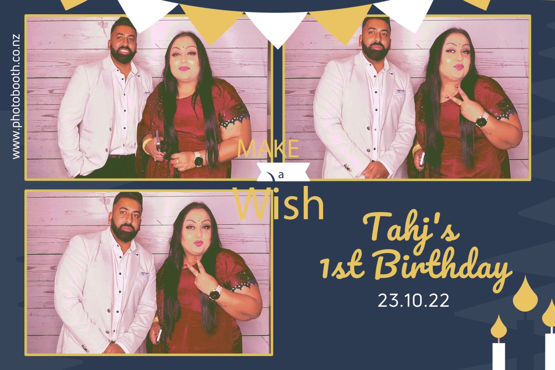 Tahj's 1st Birthday | View more photos from the event at gallery.photobooth.co.nz/u/SelfieCentral/Tahjs-1st-Birthday