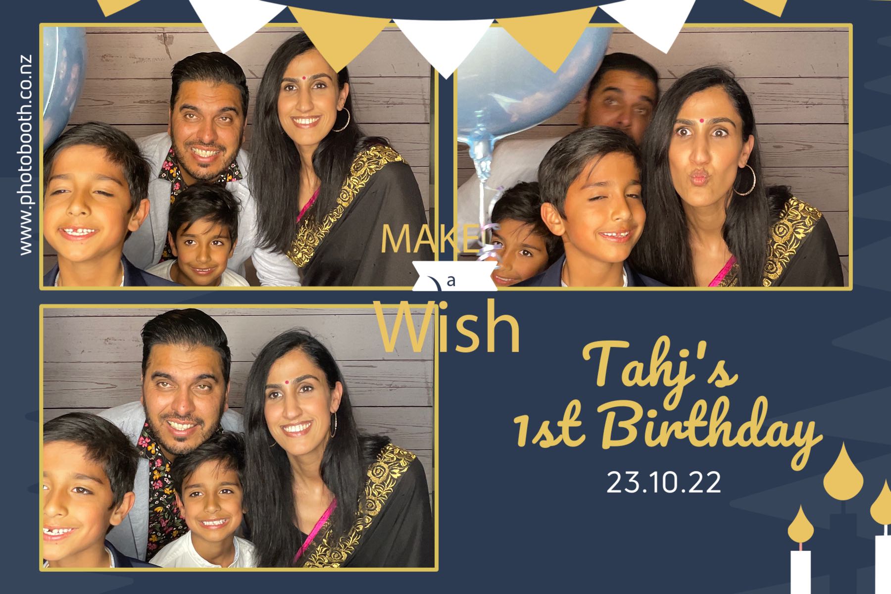 Tahj's 1st Birthday | View more photos from the event at gallery.photobooth.co.nz/u/SelfieCentral/Tahjs-1st-Birthday