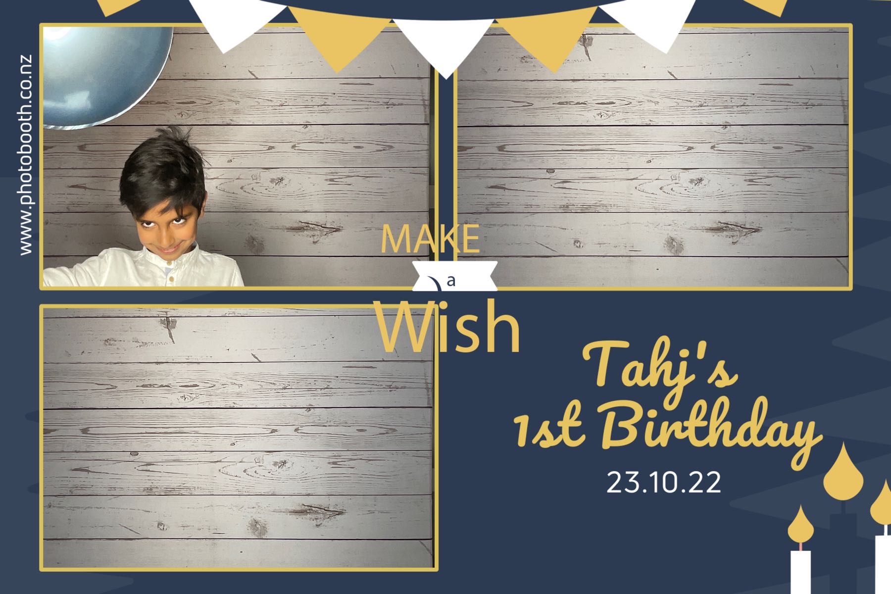 Tahj's 1st Birthday | View more photos from the event at gallery.photobooth.co.nz/u/SelfieCentral/Tahjs-1st-Birthday